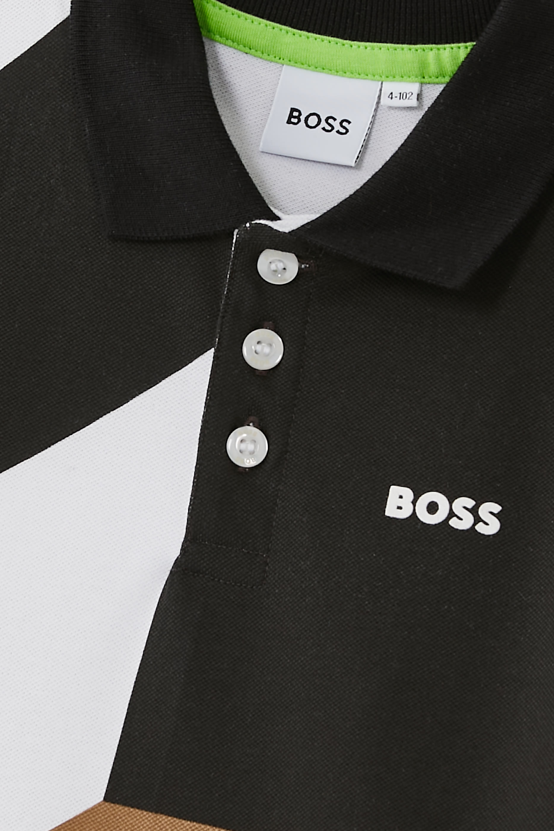 قميص بولو للأطفال بأكمام قصيرة