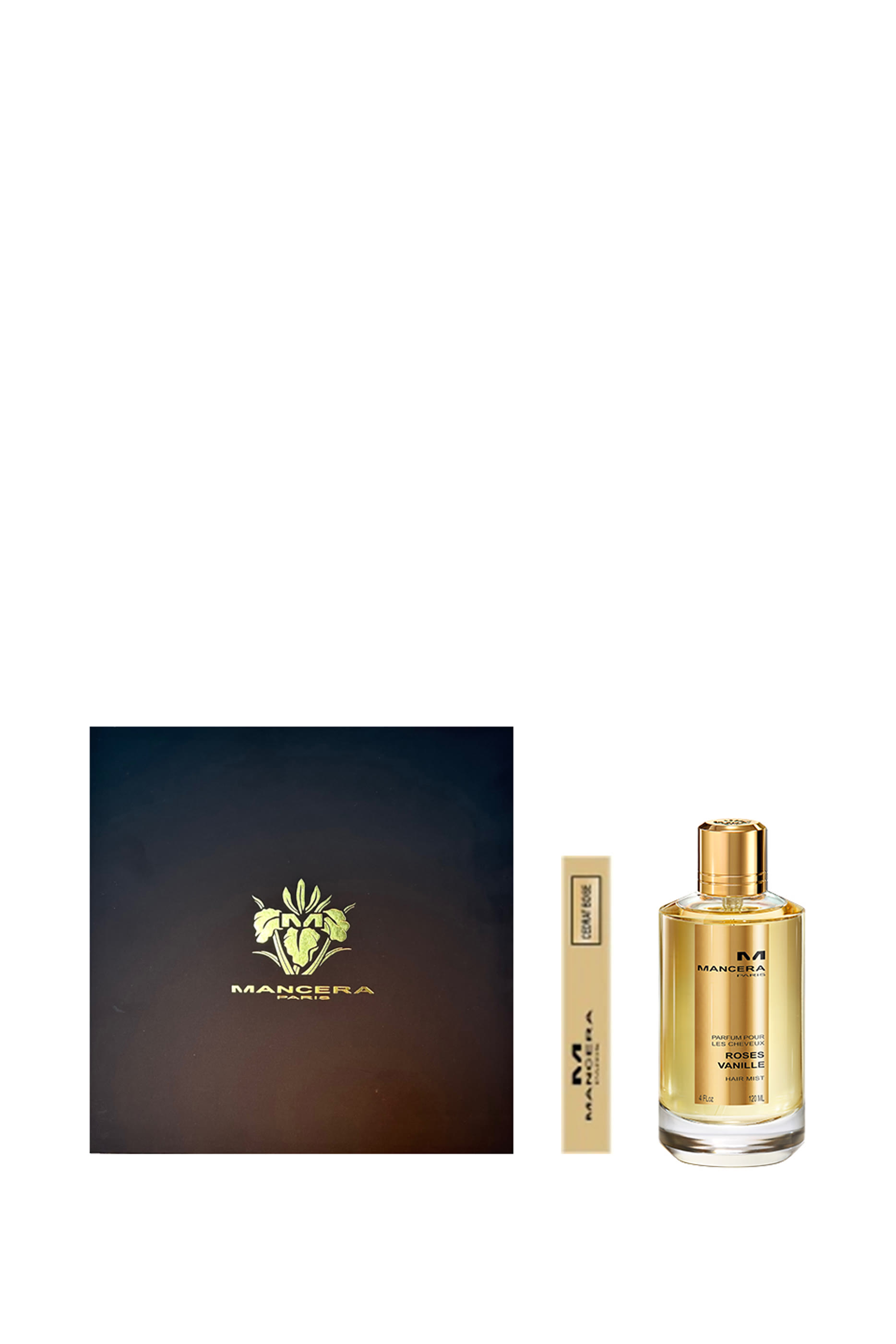 مجموعة هدايا بخاخ الشعر روزيز فانيل