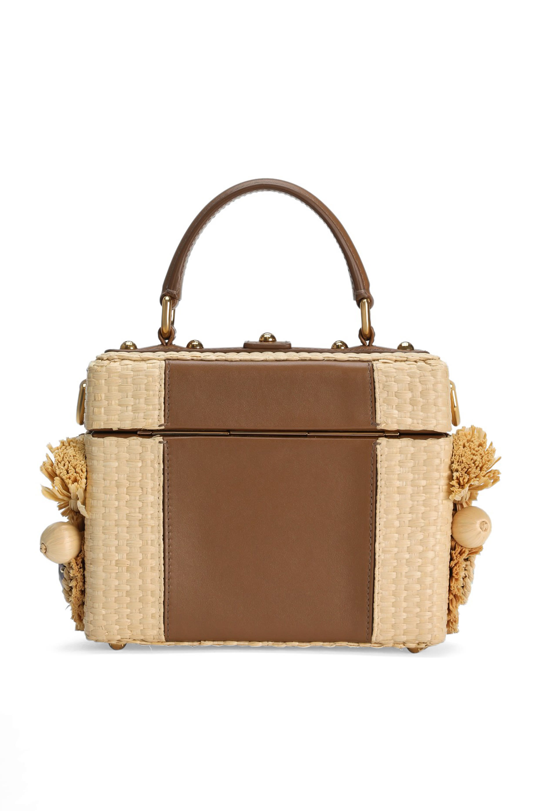 حقيبة يد دولتشي بوكس مزينة كروشيه