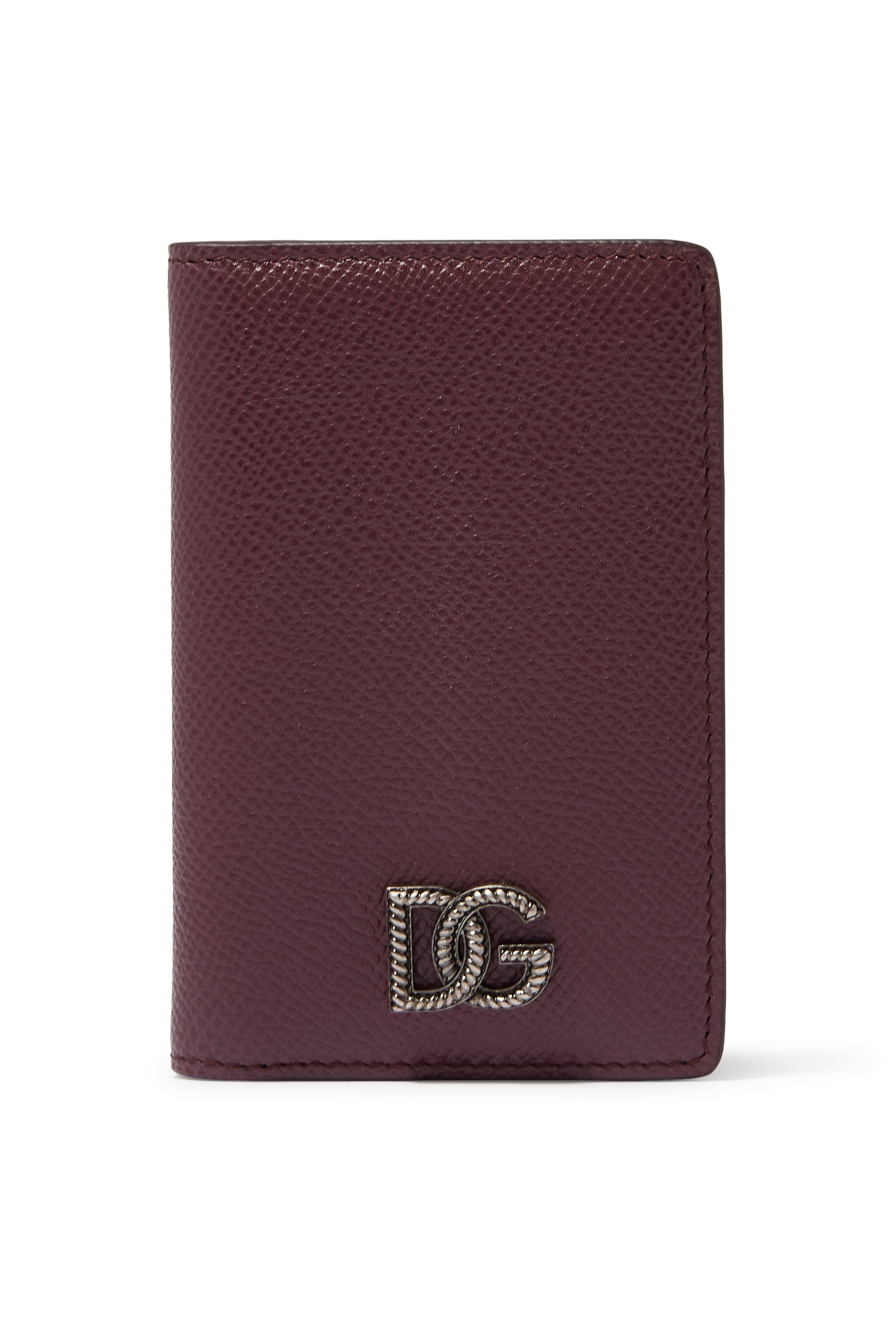 DG Logo Calfskin Card Holder