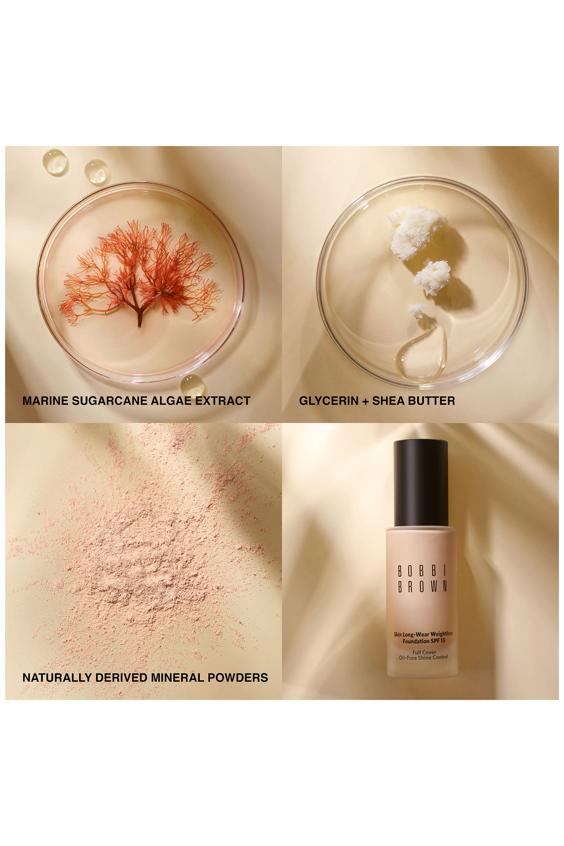 كريم أساس خفيف يدوم طويلاً