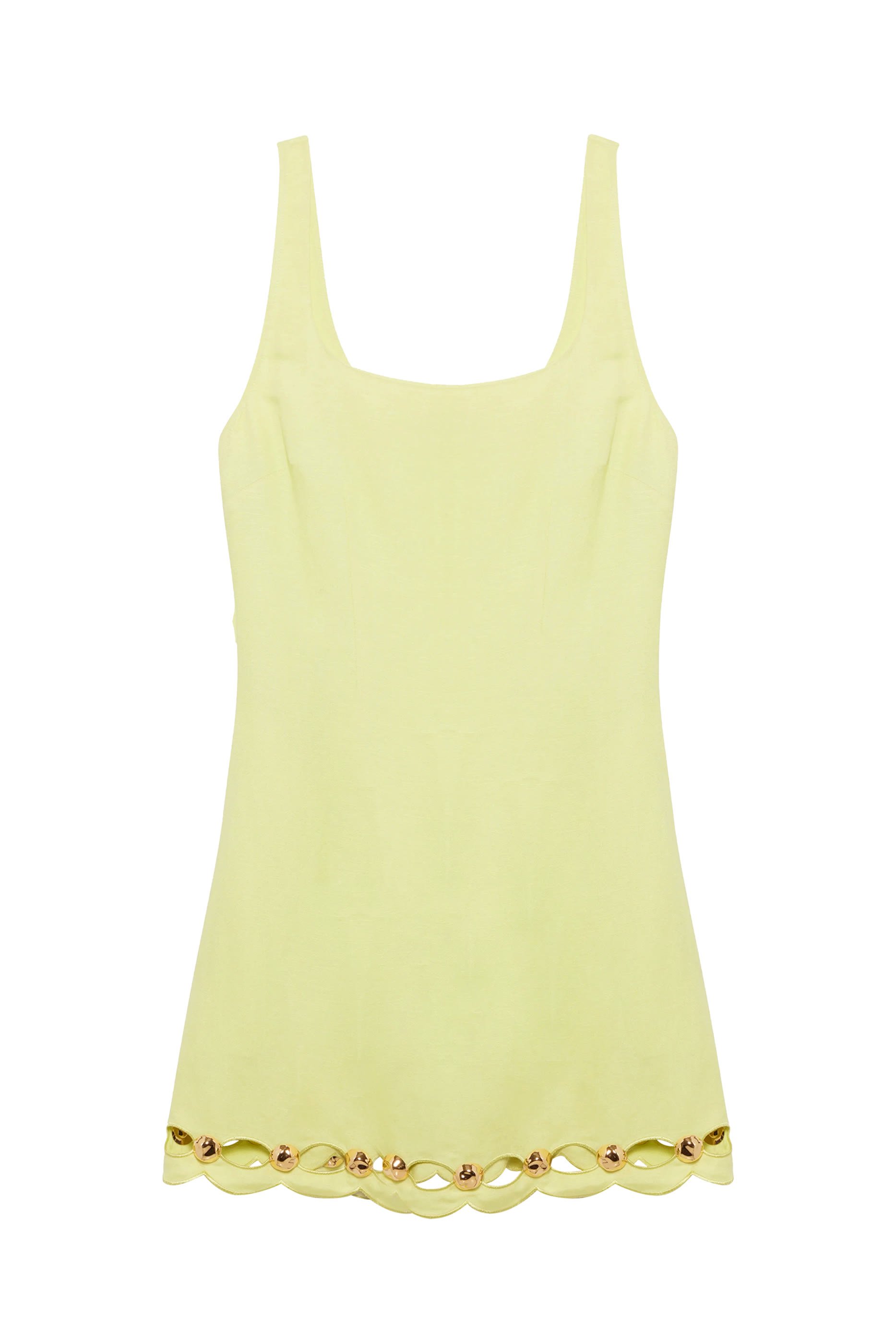 Lindley Studded Linen Dress