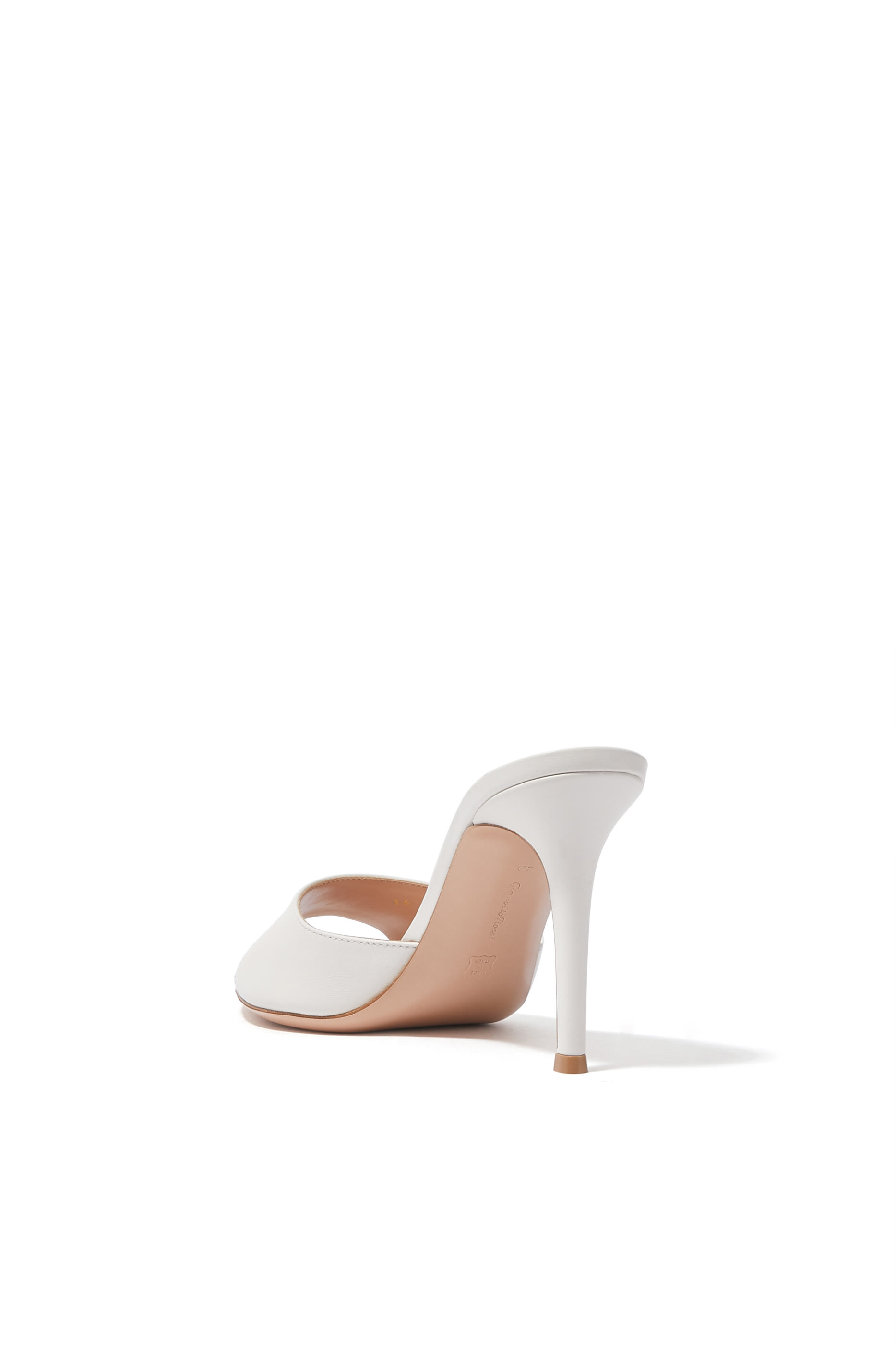 حذاء إيل 85 مفتوح من الخلف جلد