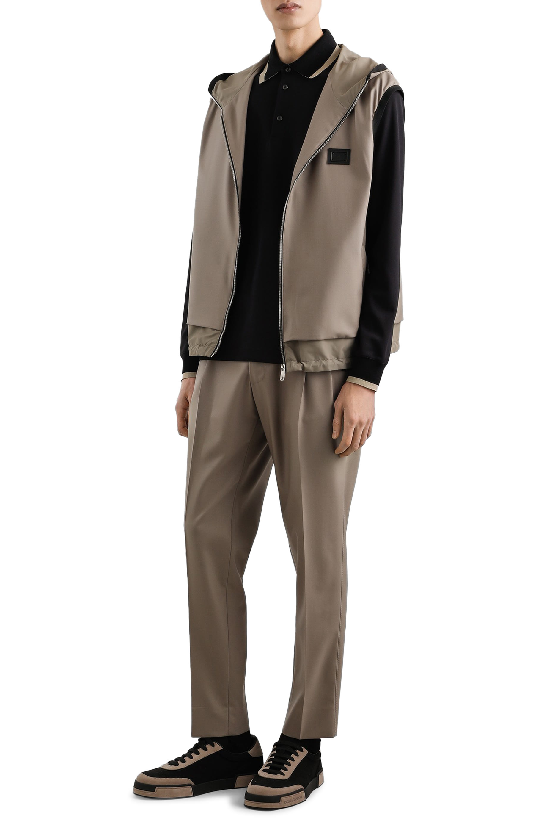 قميص بولو بأكمام طويلة