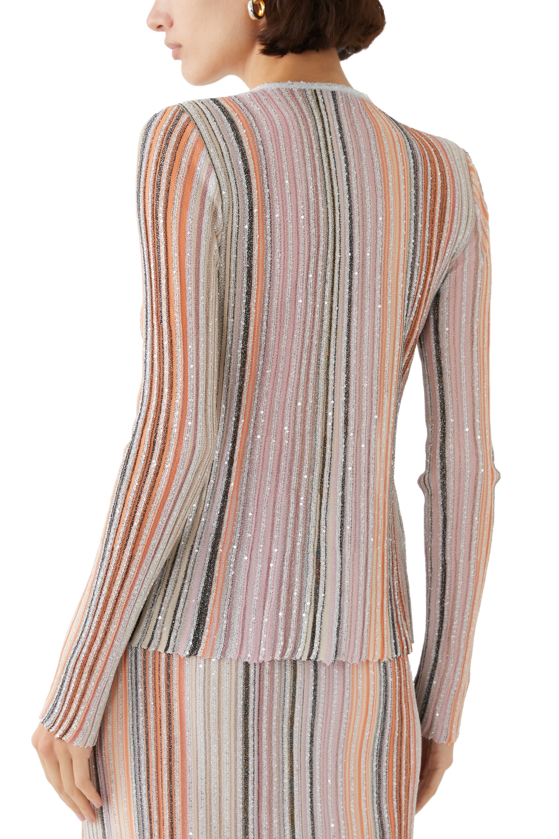 بلوزة برادايس نسيج مطرز بالترتر