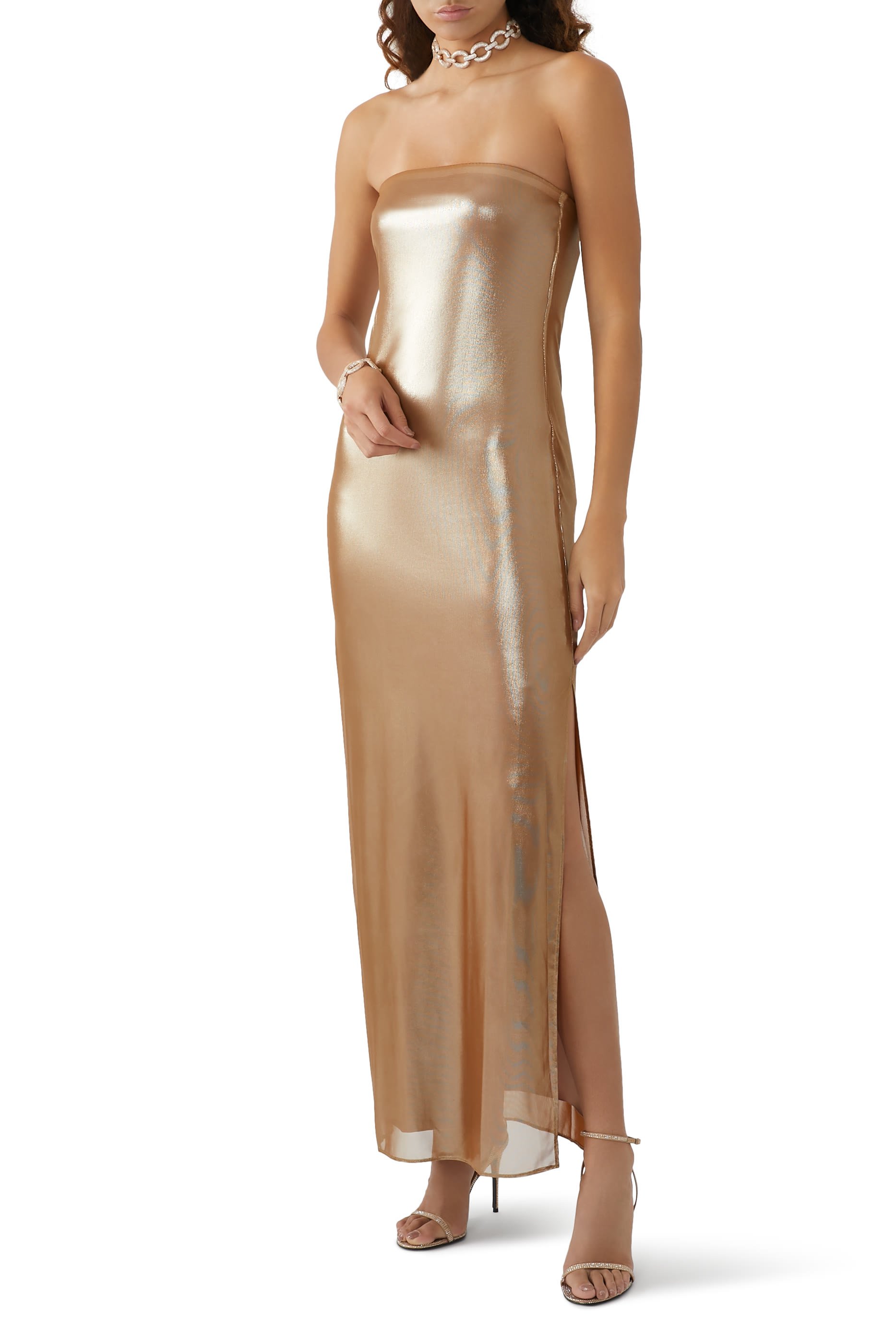 فستان مامبي طويل