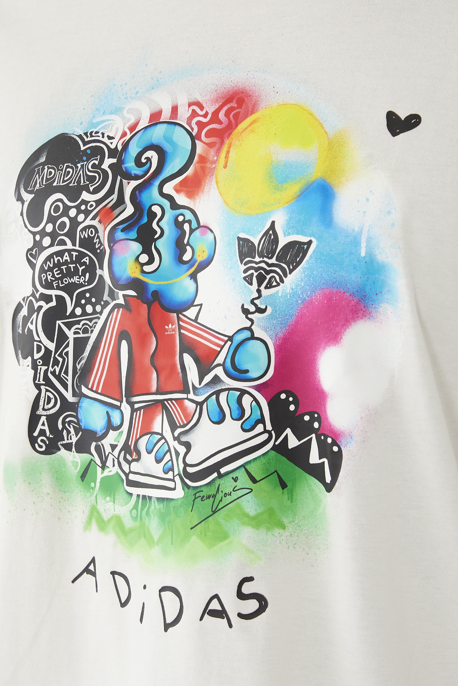 تيشيرت اديداس x فيوشيوس