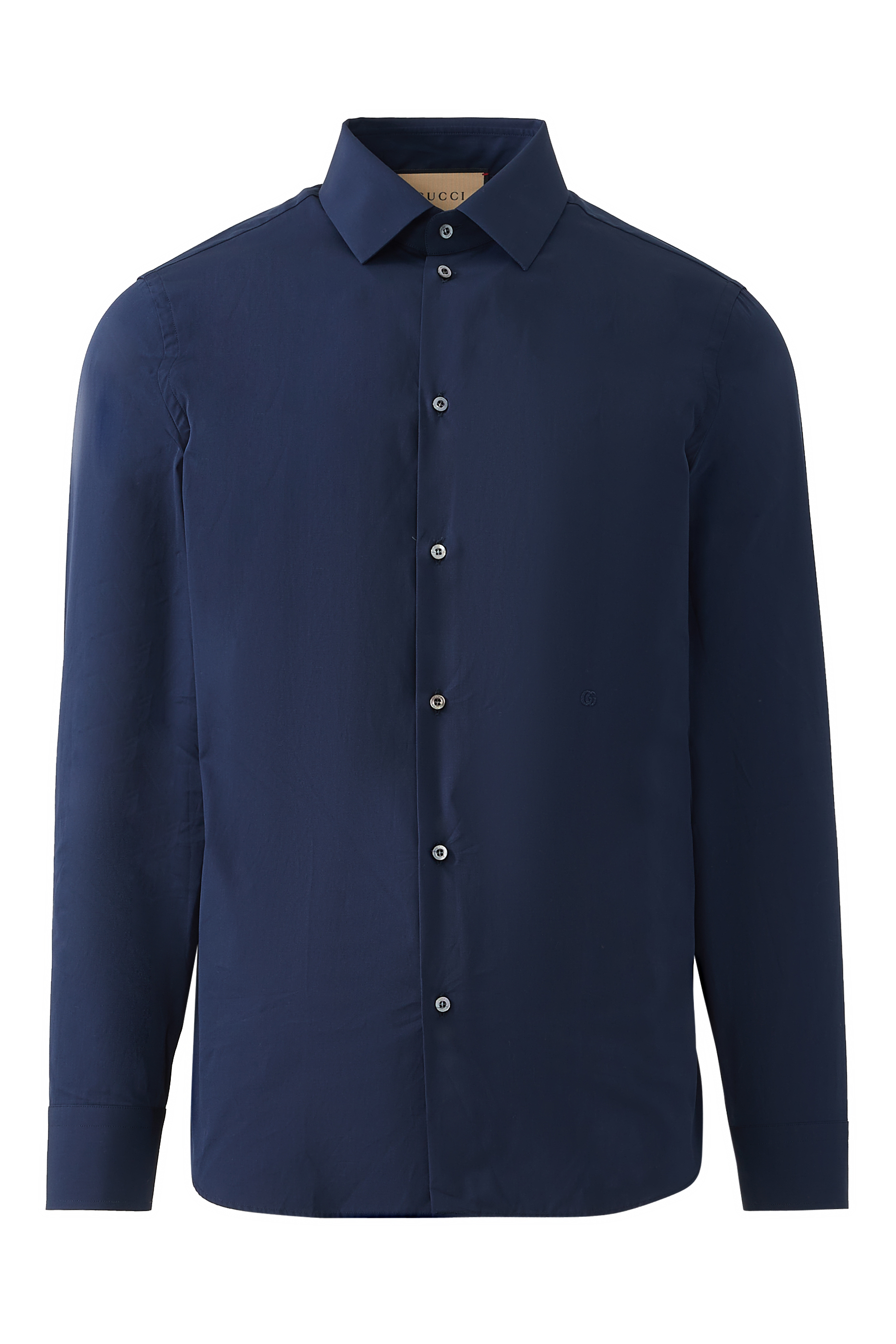 قميص بحروف شعار الماركة مزدوج