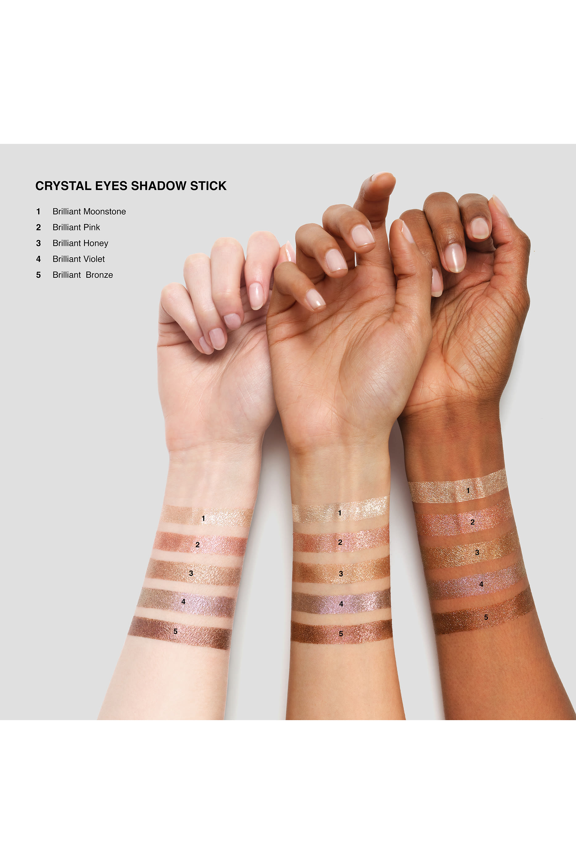 قلم ظل عيون كريمي كريستل آيز