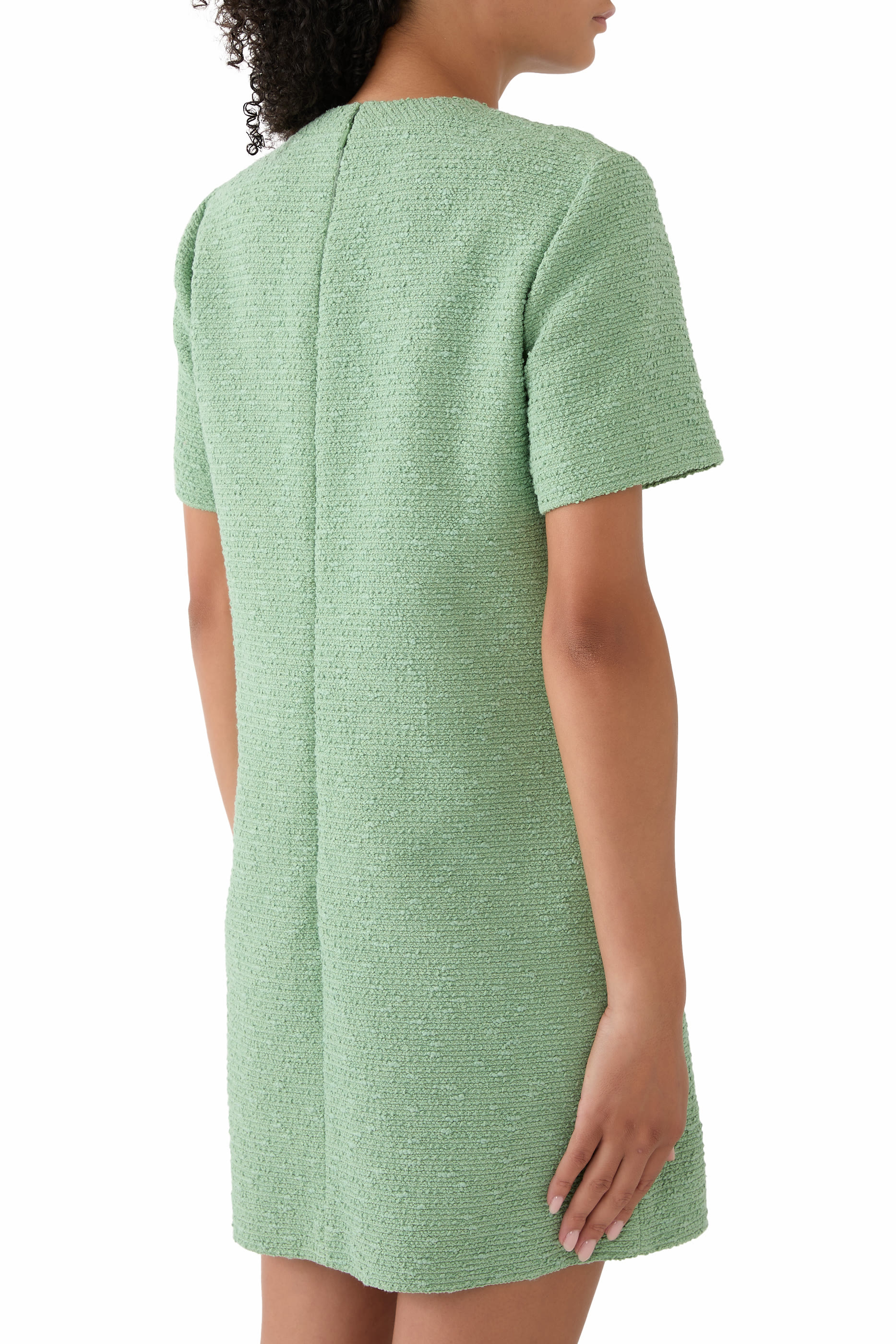 فستان قصير قطن بوكليه