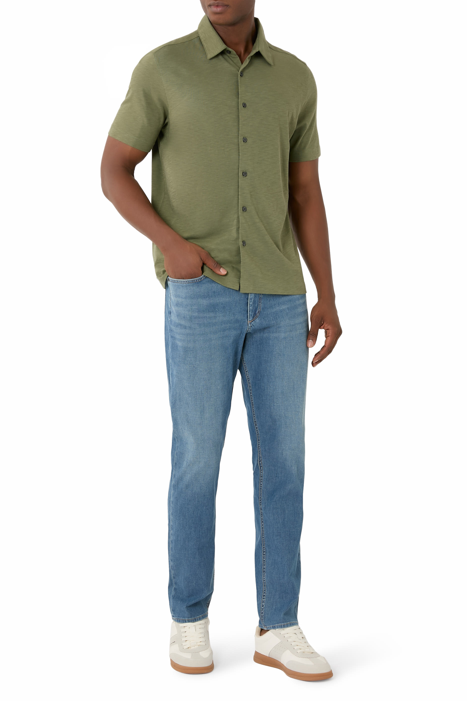 بنطال جينز ايرفلكس 2 بقصة ضيقة