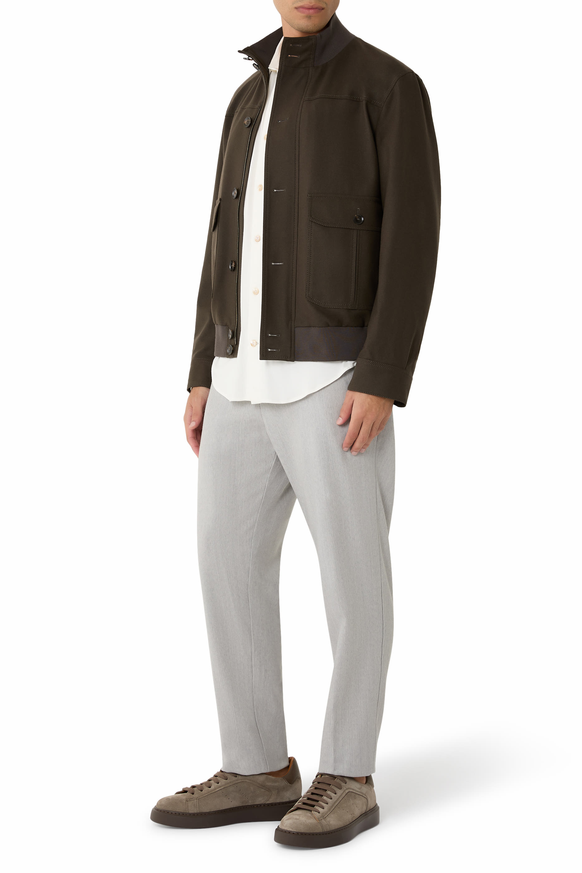 جاكيت 75 كتان معالج