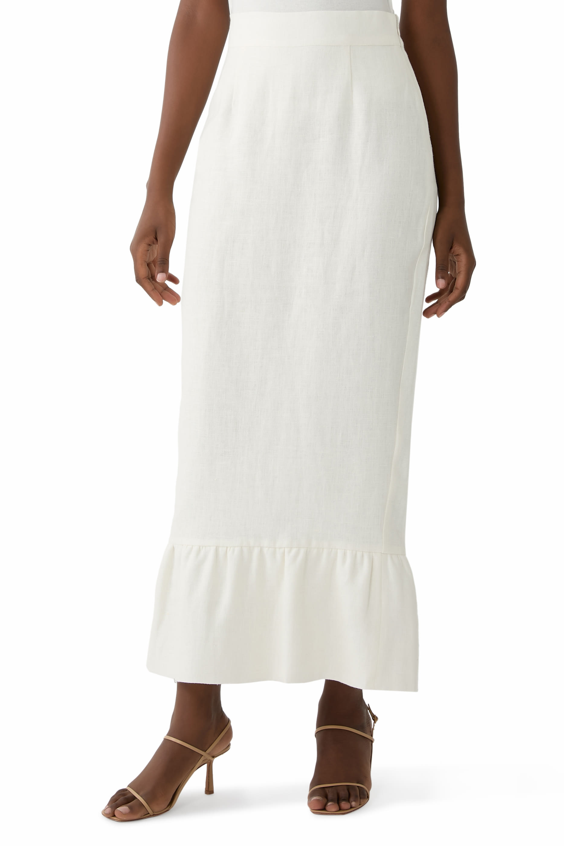 تنورة ماتيلدا بقصة مستقيمة