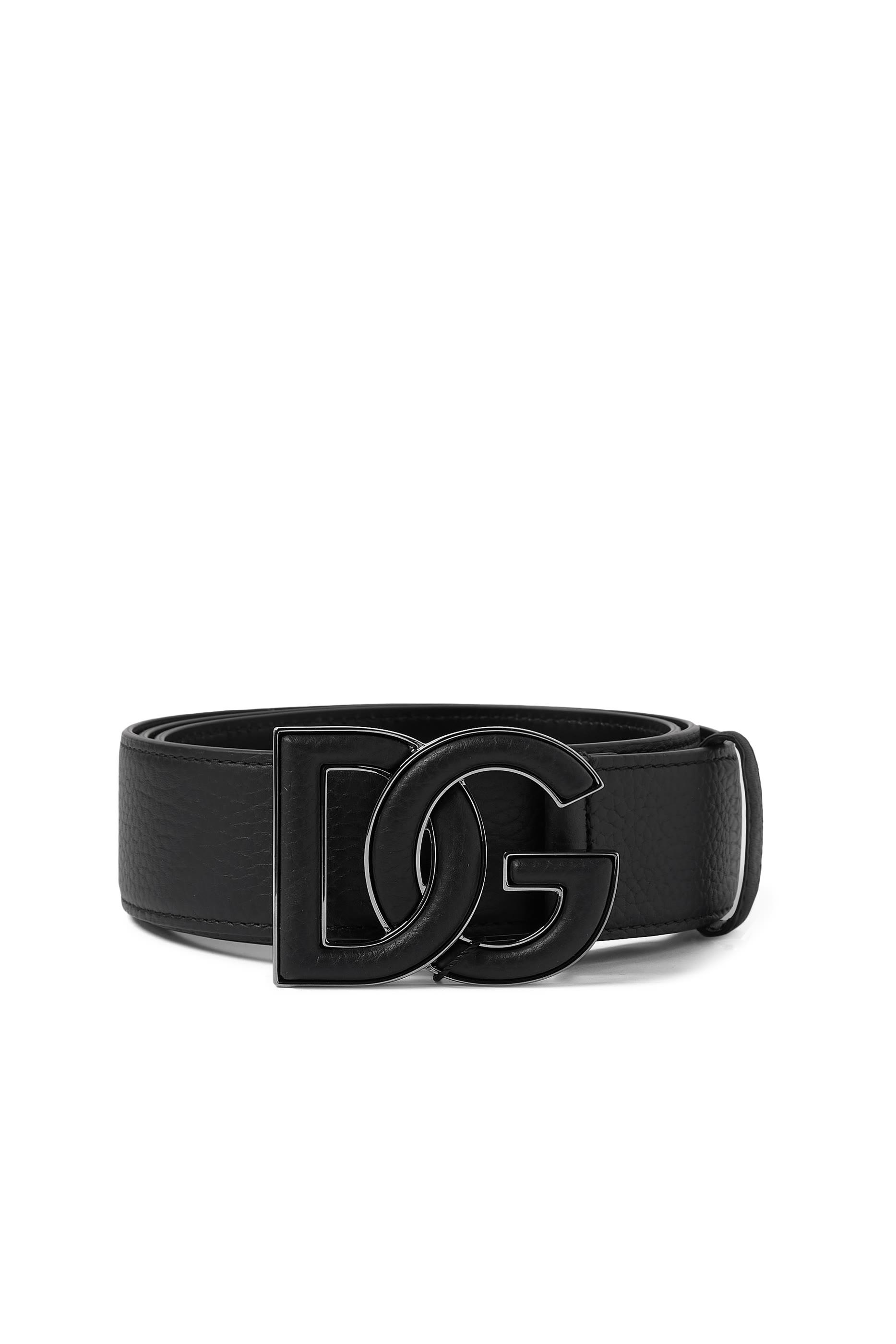 حزام جلد عجل بنقشة جلد غزال