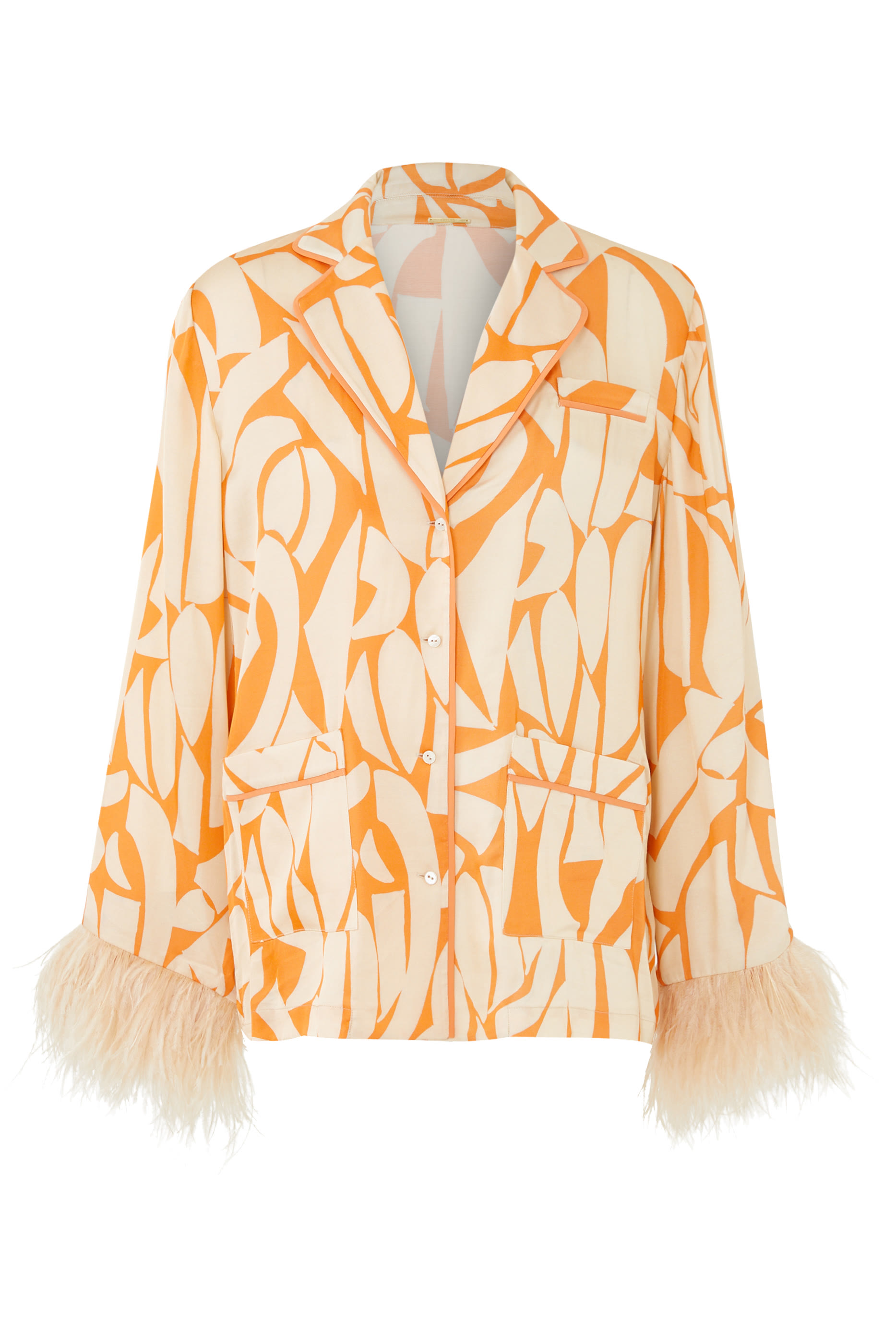 بلوزة برازا بطبعة