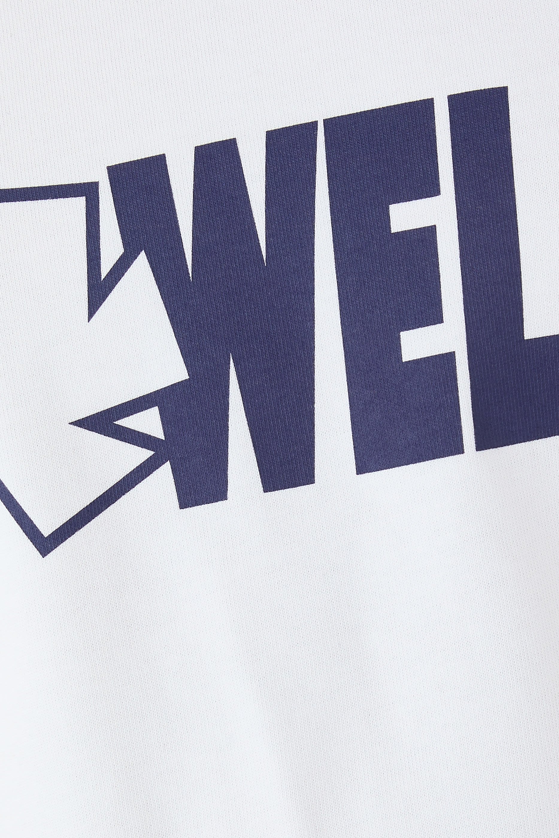 تيشيرت بنقشة حروف شعار الماركة