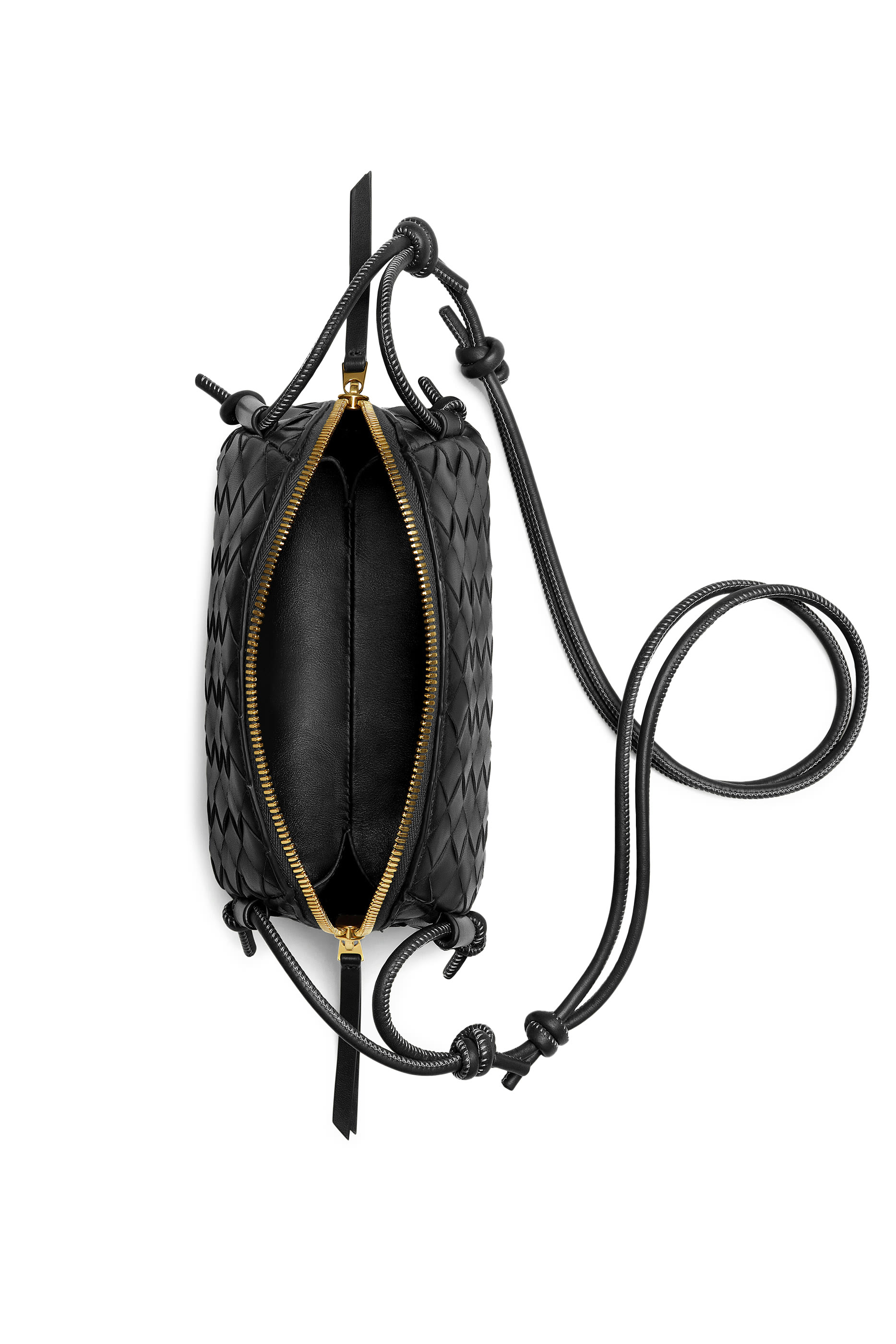 حقيبة صغيرة كونسرت بتصميم مجدول