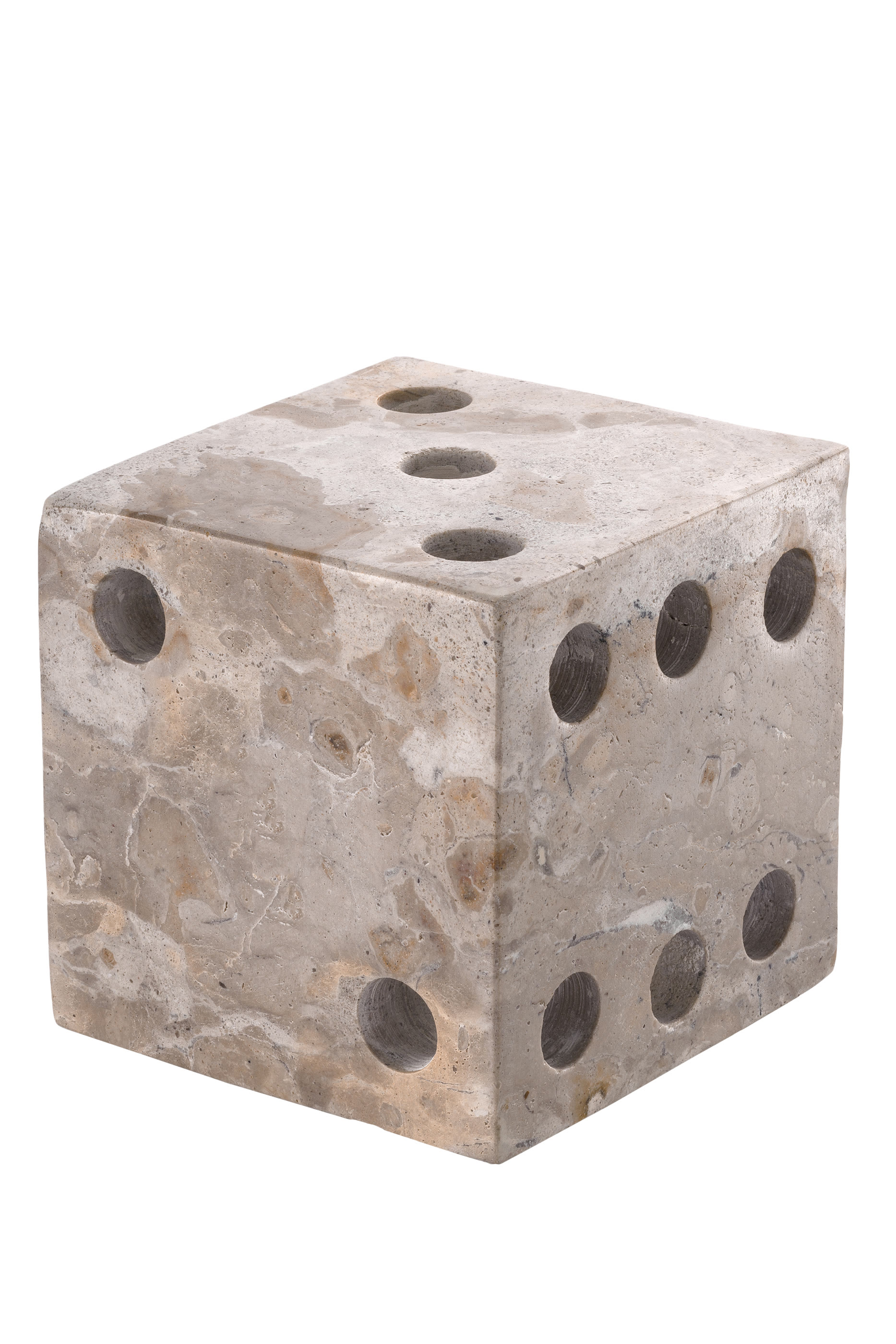 طقم قطعة ديكور للمكتب بتصميم نرد فيزا، قطعتين