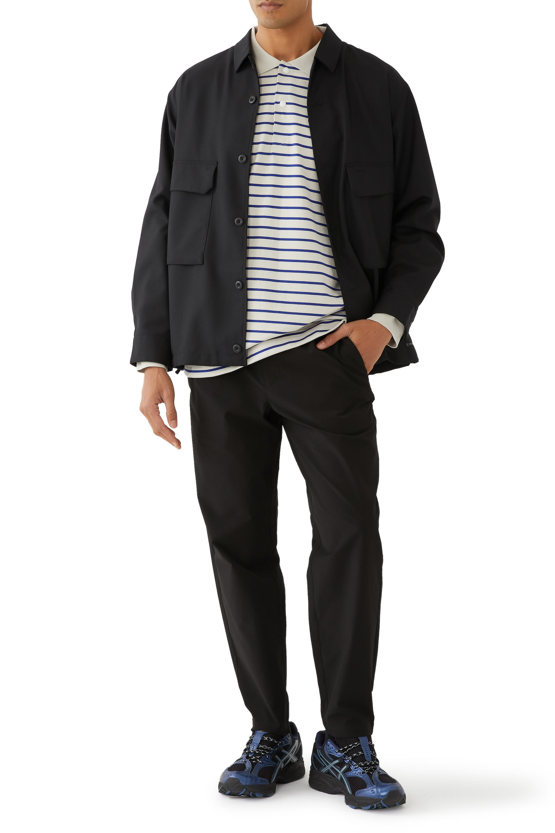 بنطال بحياكة مزدوجة