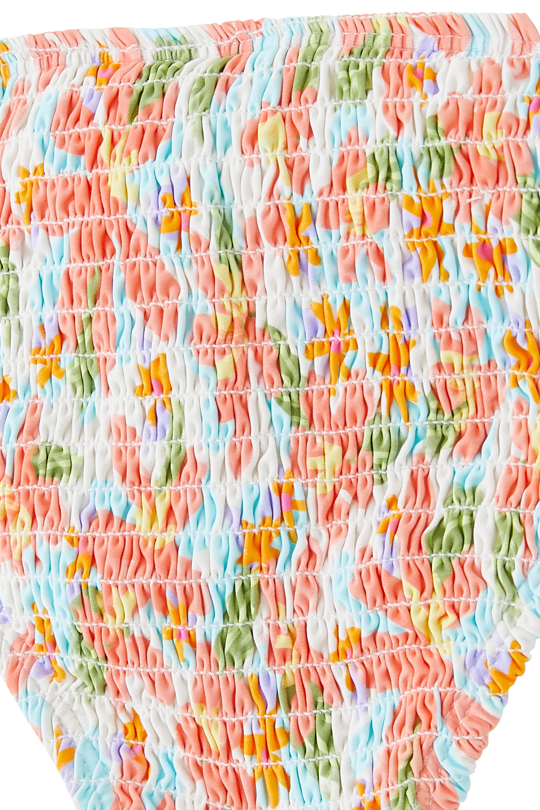 طقم بيكني هاوايان لوا مستدام مكشكش للأطفال