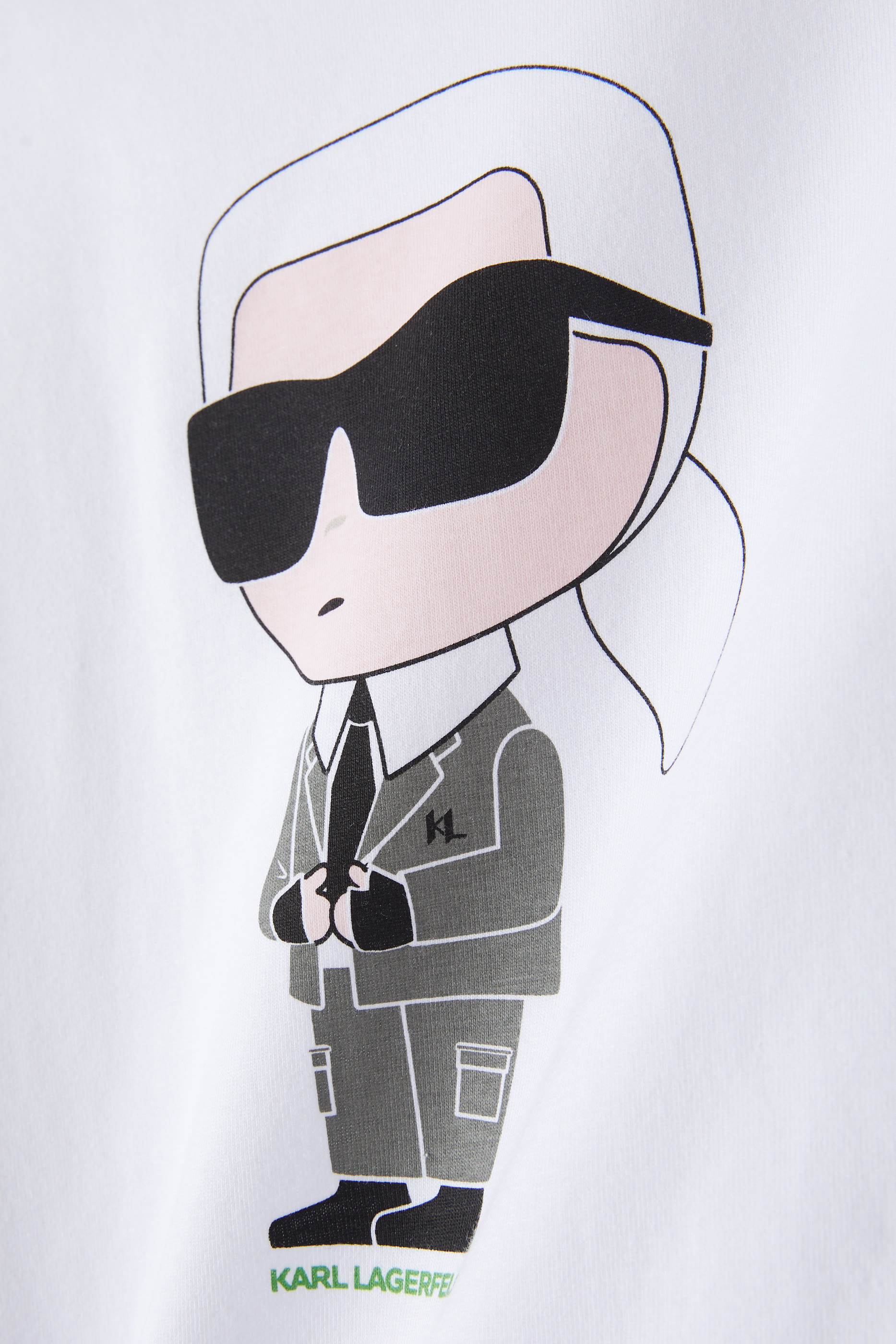 تيشيرت ايكونيك بشعار الماركة للأطفال