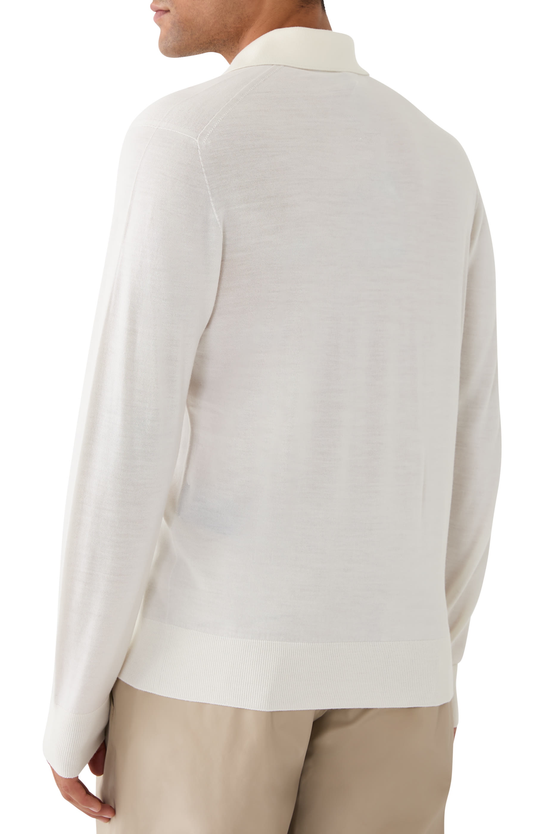 قميص بولو لاسكا منسوج