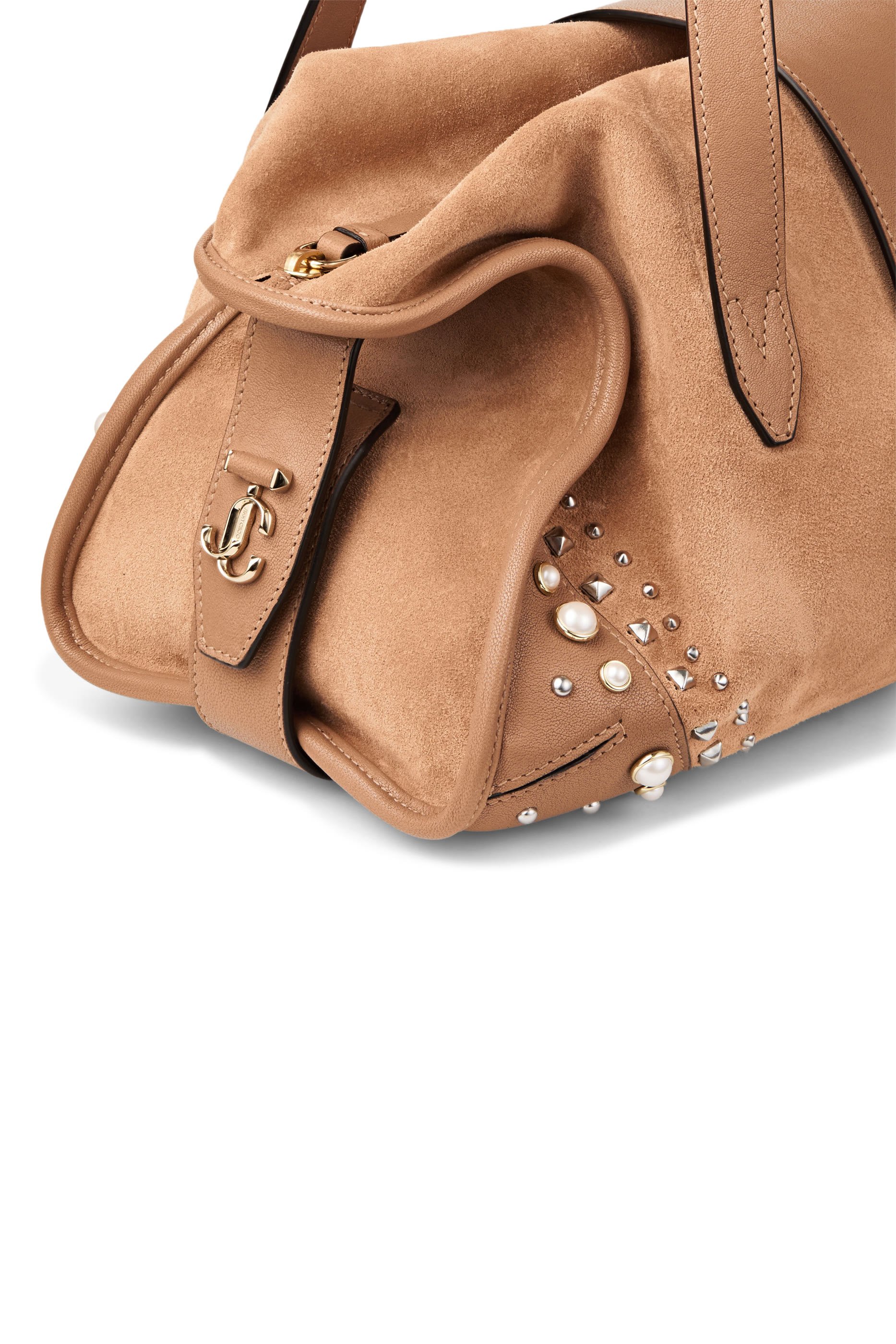 حقيبة يد فيلو متوسطة بحلية عمود