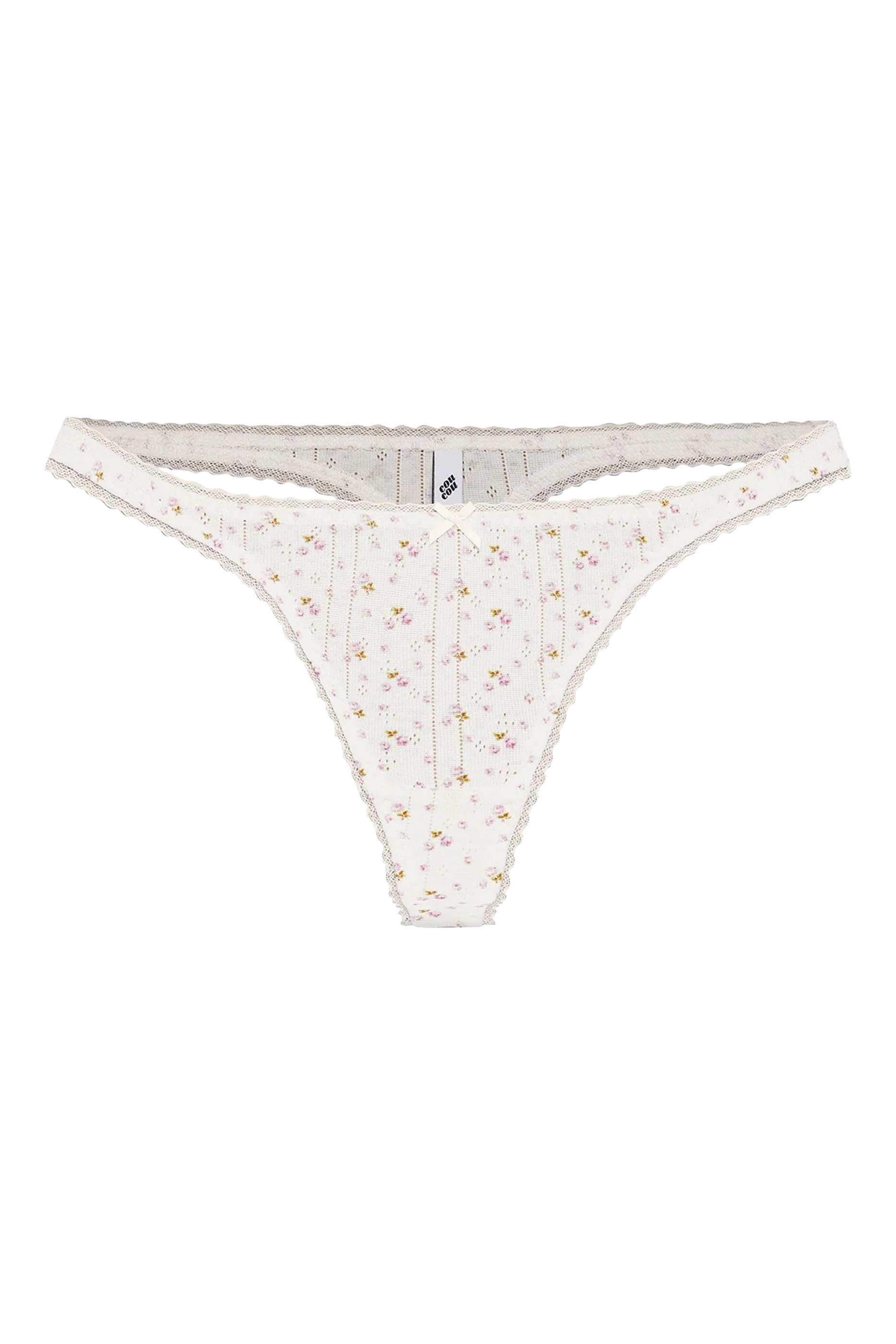 ثونج بنقشة ورد