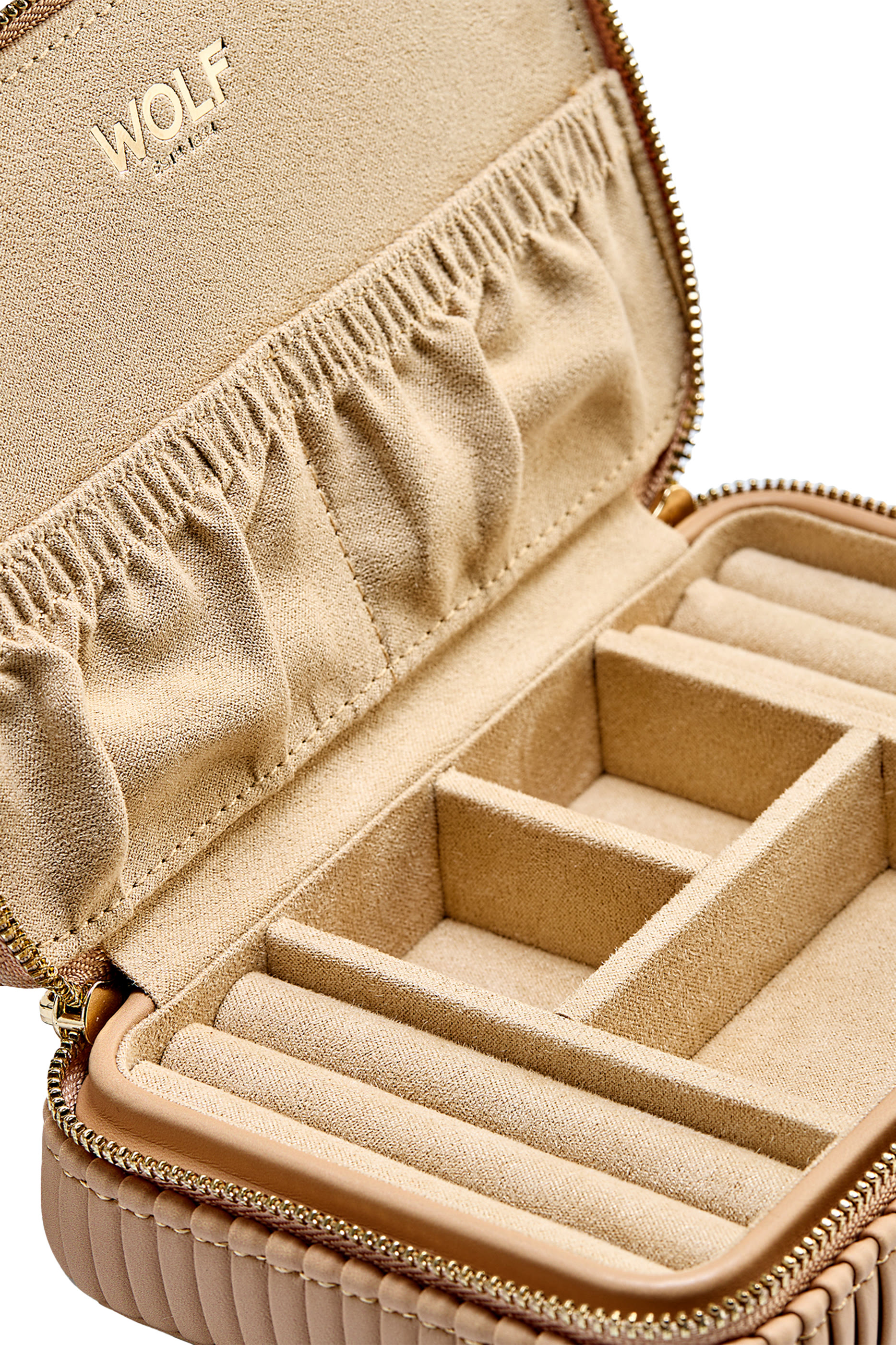 حقيبة بيلا للمجوهرات بسحاب