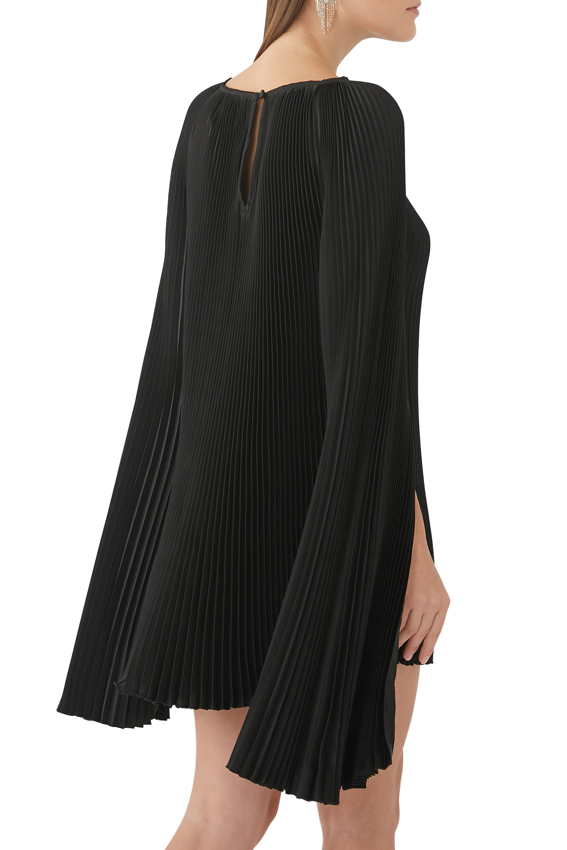 فستان بالي قصير بطيات