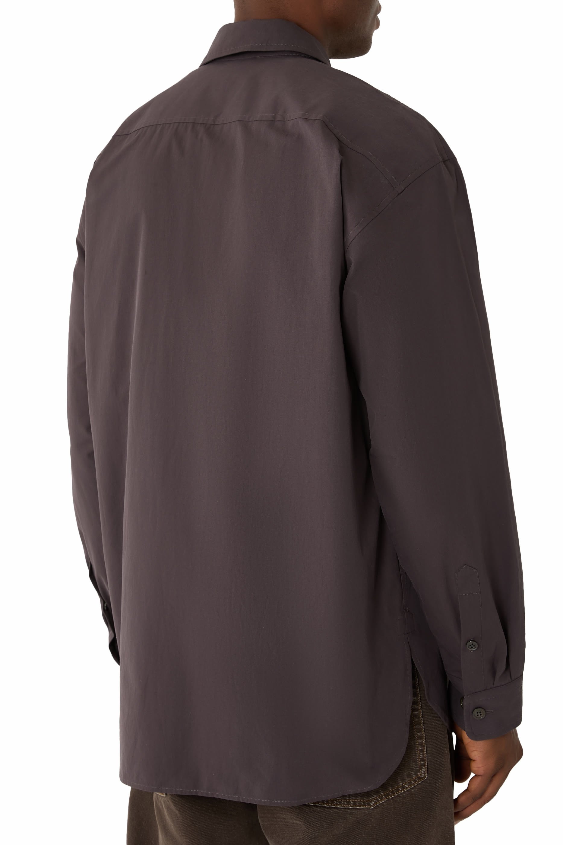 قميص قطن بسحاب