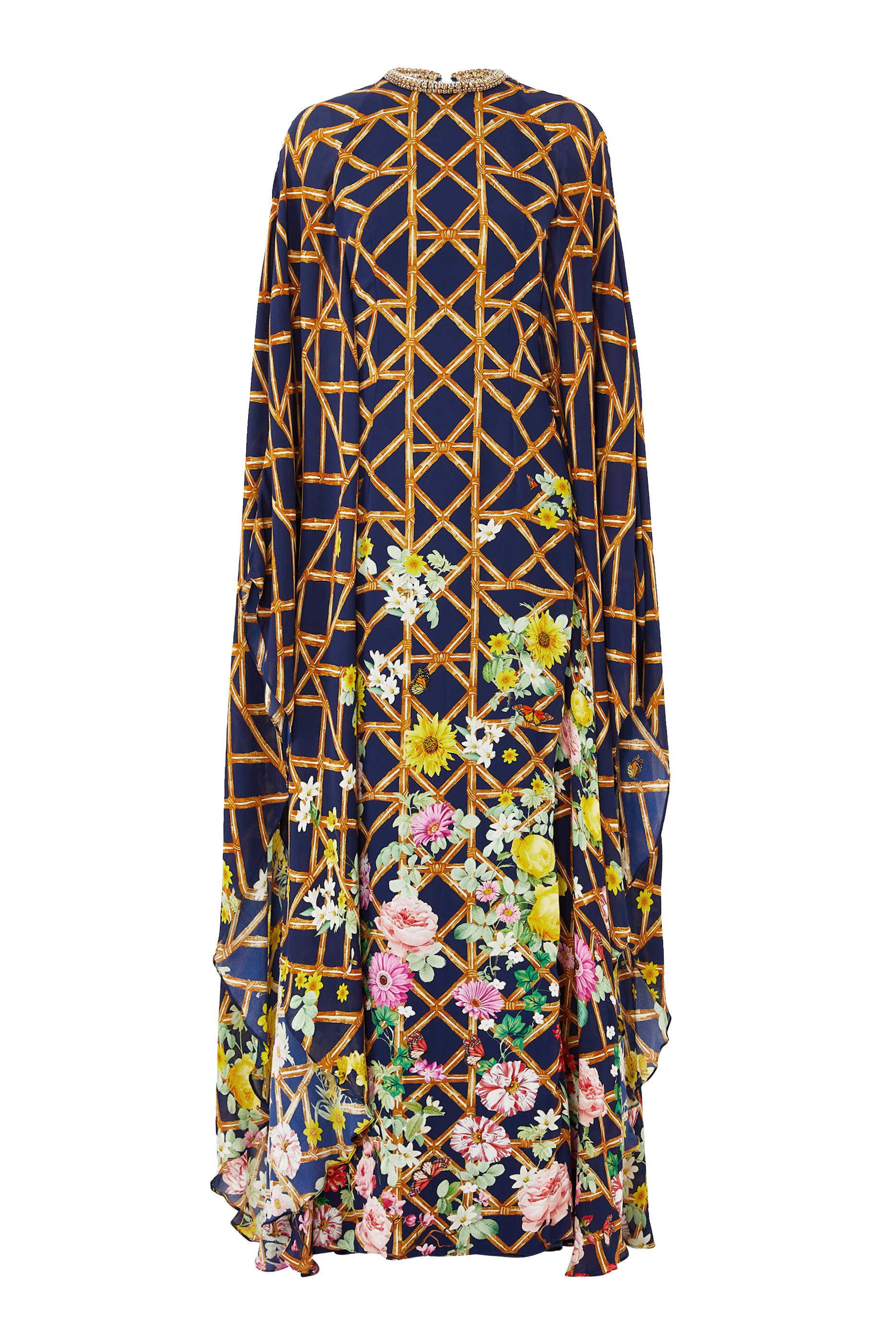 فستان تايلور بتصميم قفطان حرير