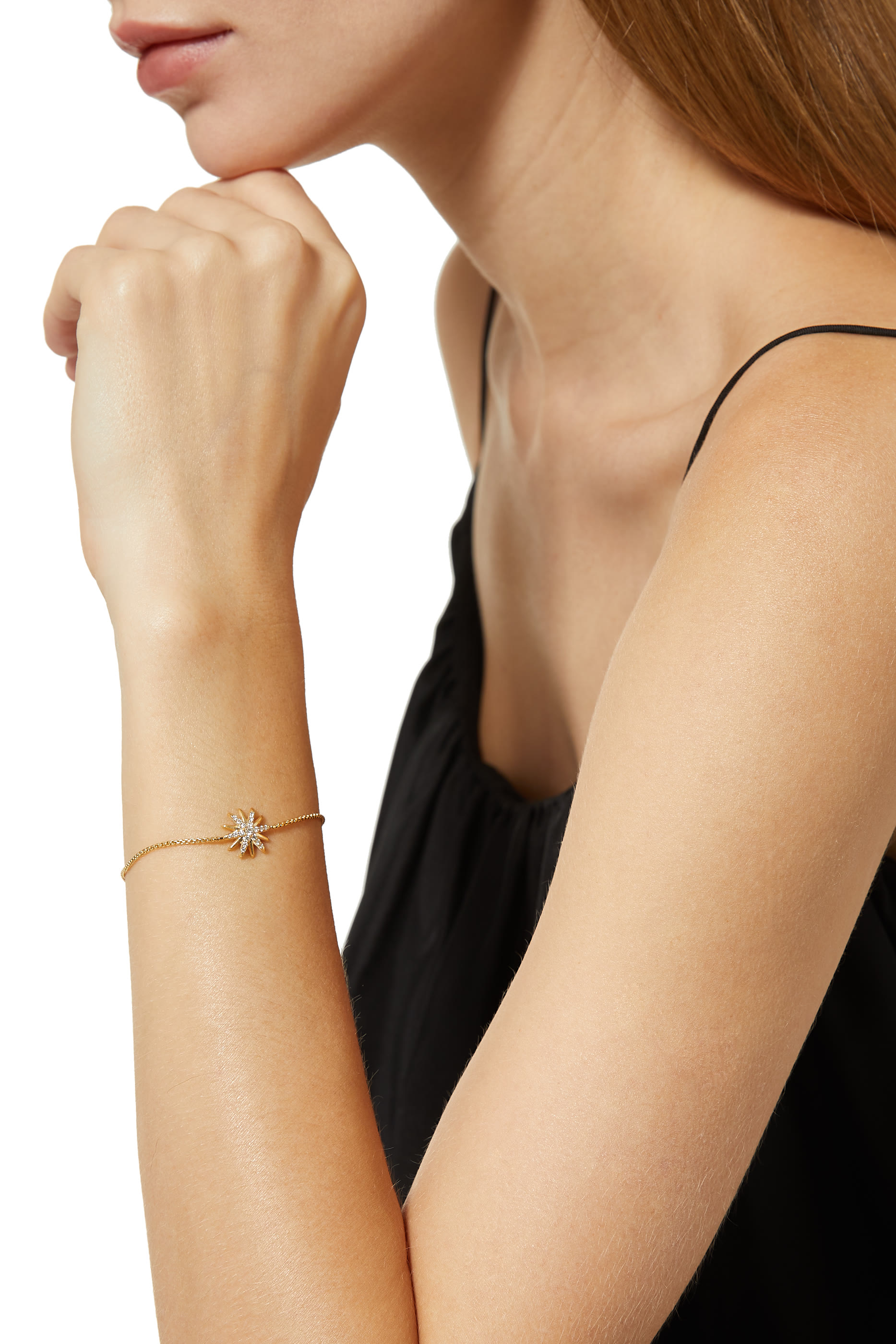 سوار ستار برست سلسلة مزينة بحلية