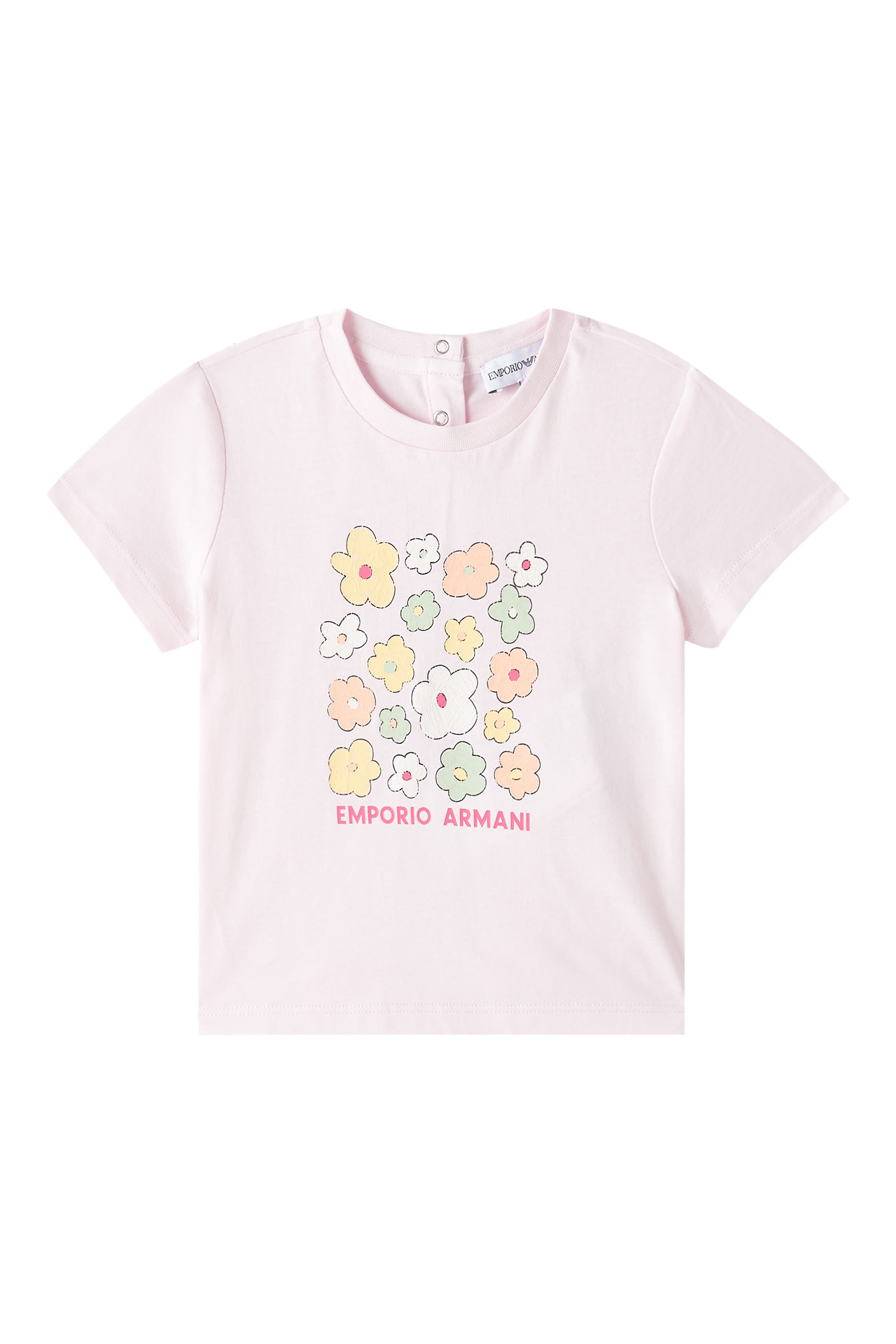 تيشيرت بشعار الماركة للأطفال