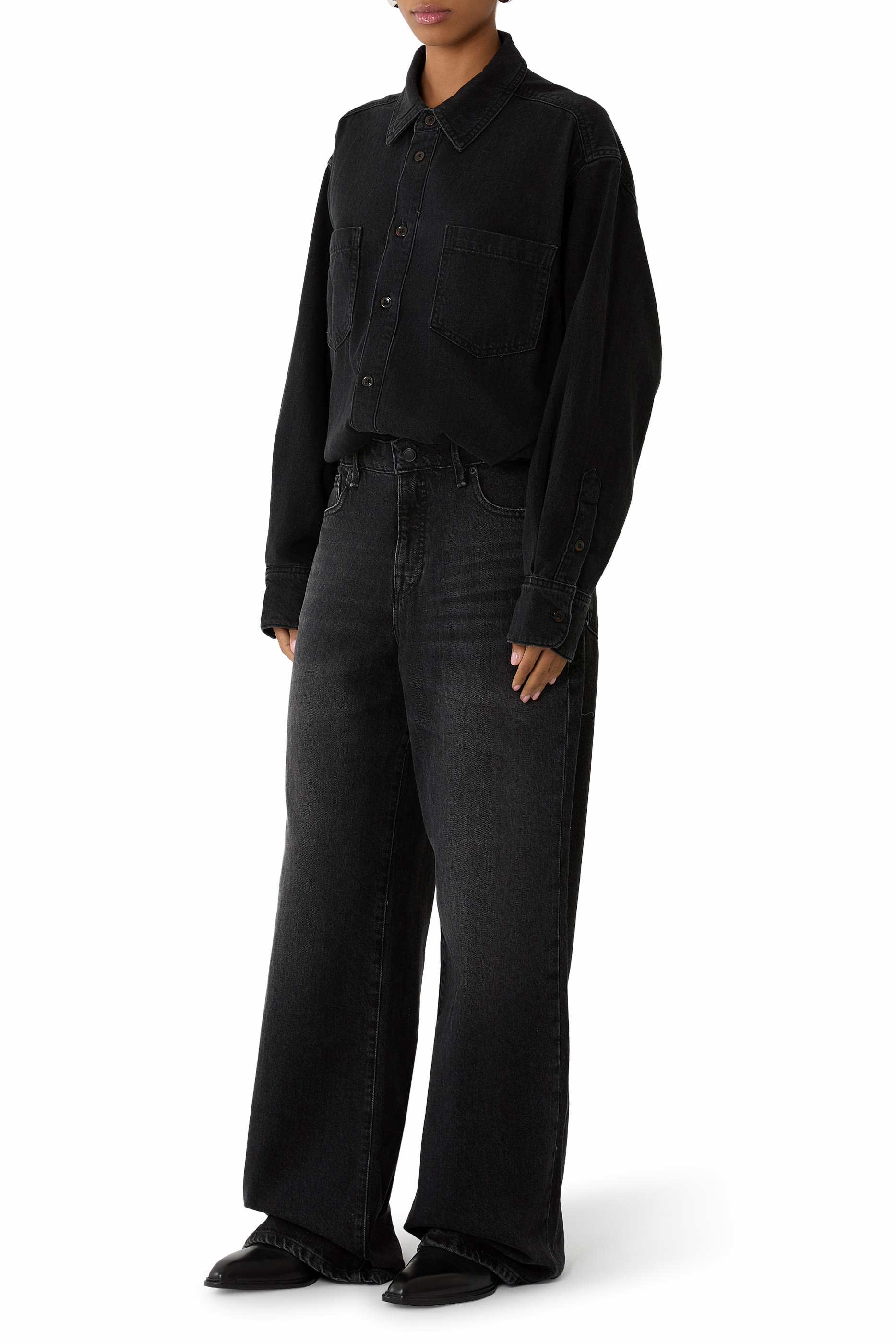 جمبسوت بقميص دنيم