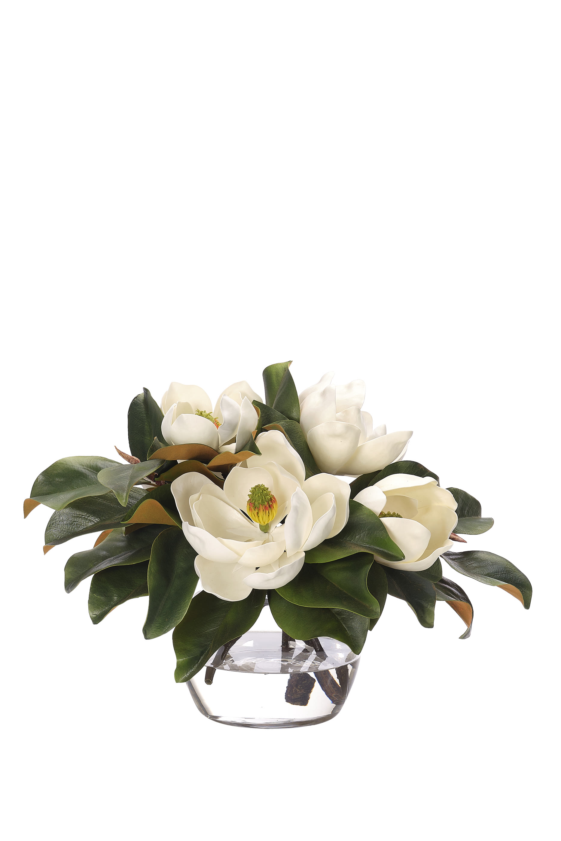 باقة زهور ماغنوليا بتصميم حديقة مائية اصطناعية