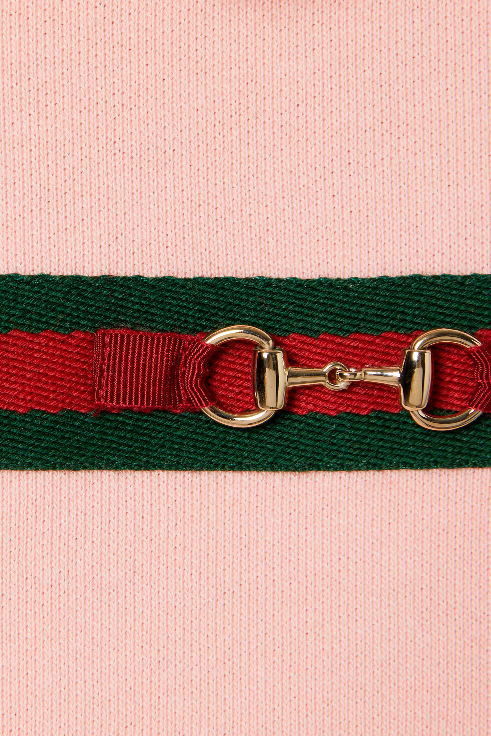 فستان بشريط ويب قطن للأطفال