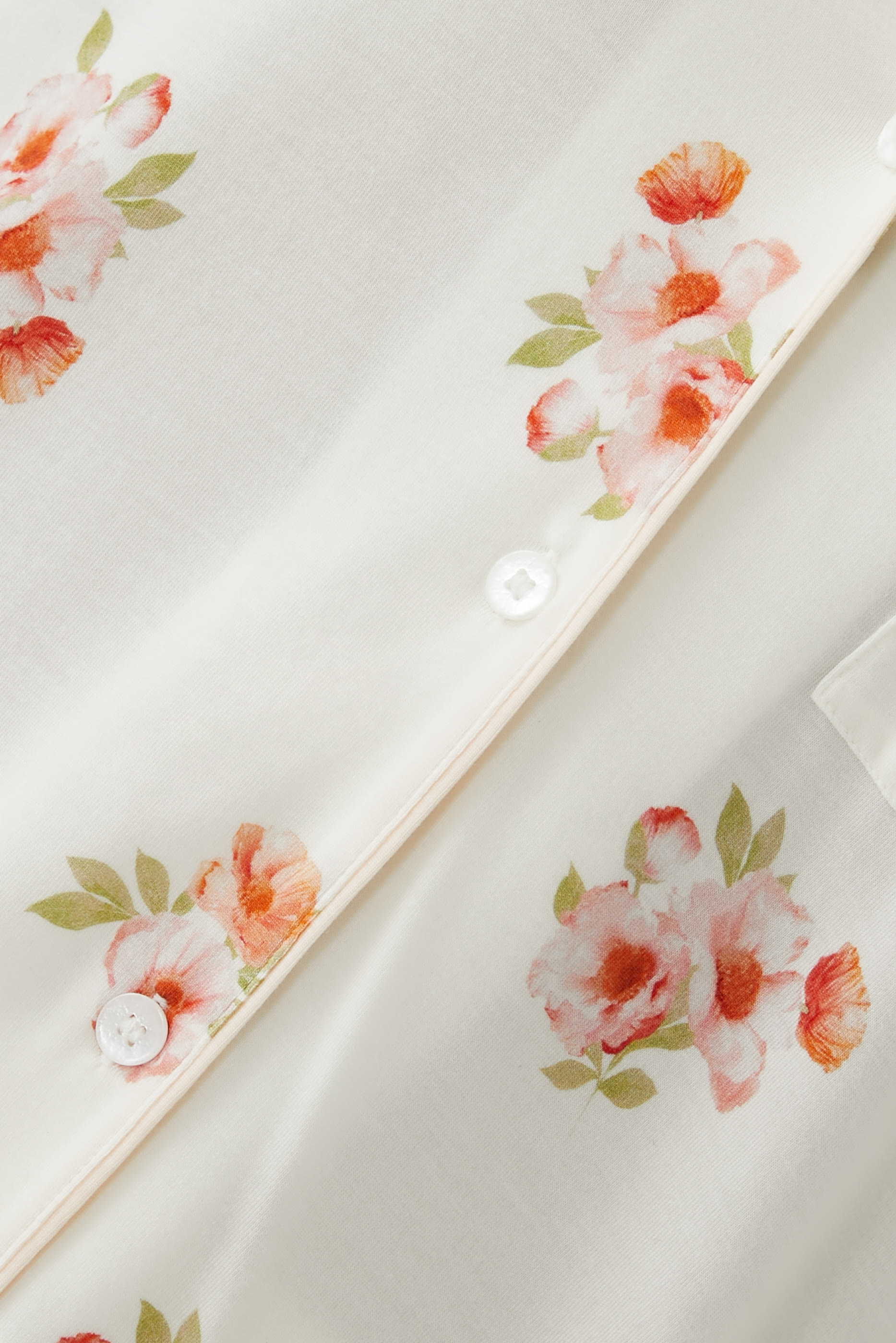 طقم بيجامة غيزيل طويل بطبعات مودال تينسيل