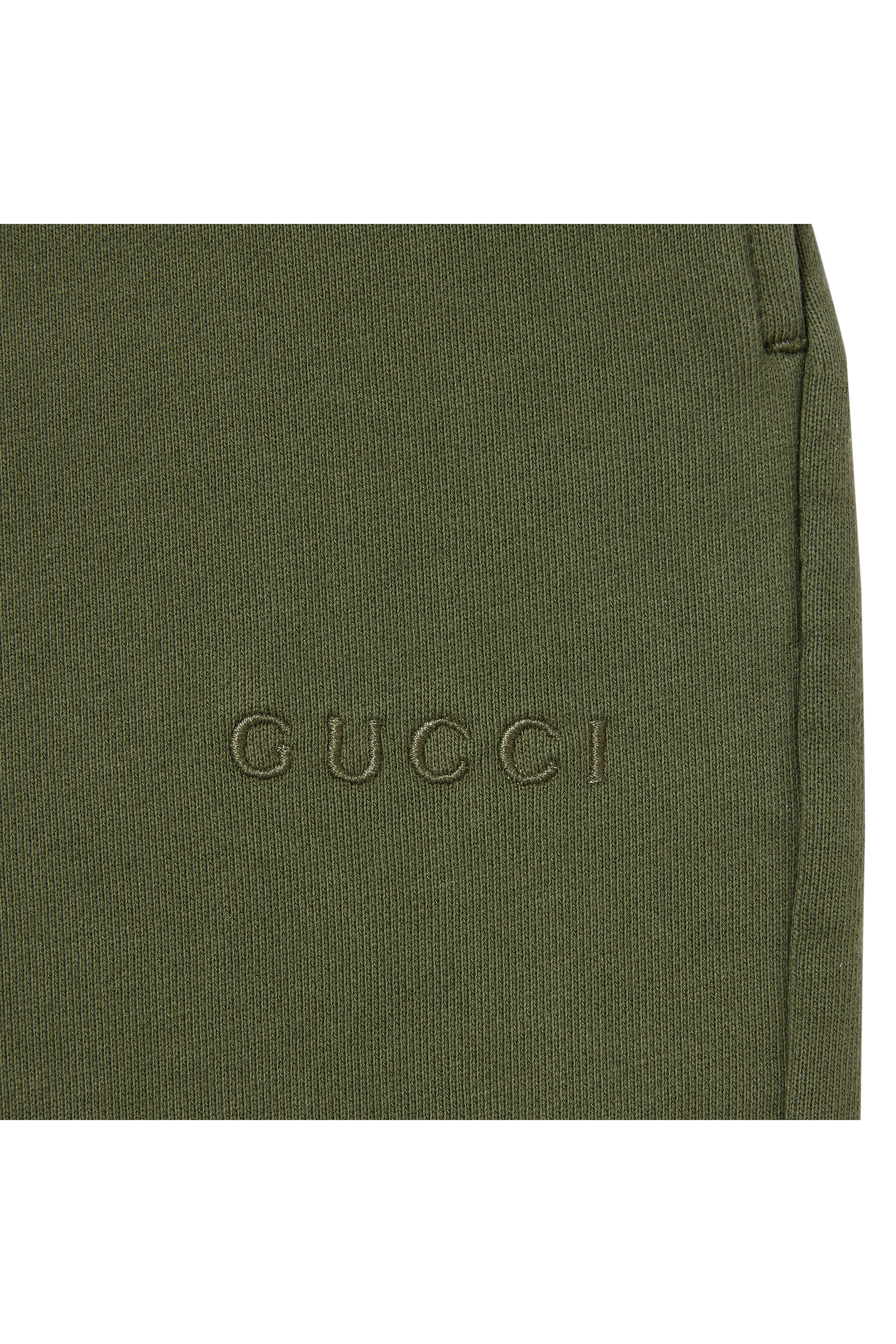 بنطال للبيت بشعار الماركة المطرز قطن جيرسيه