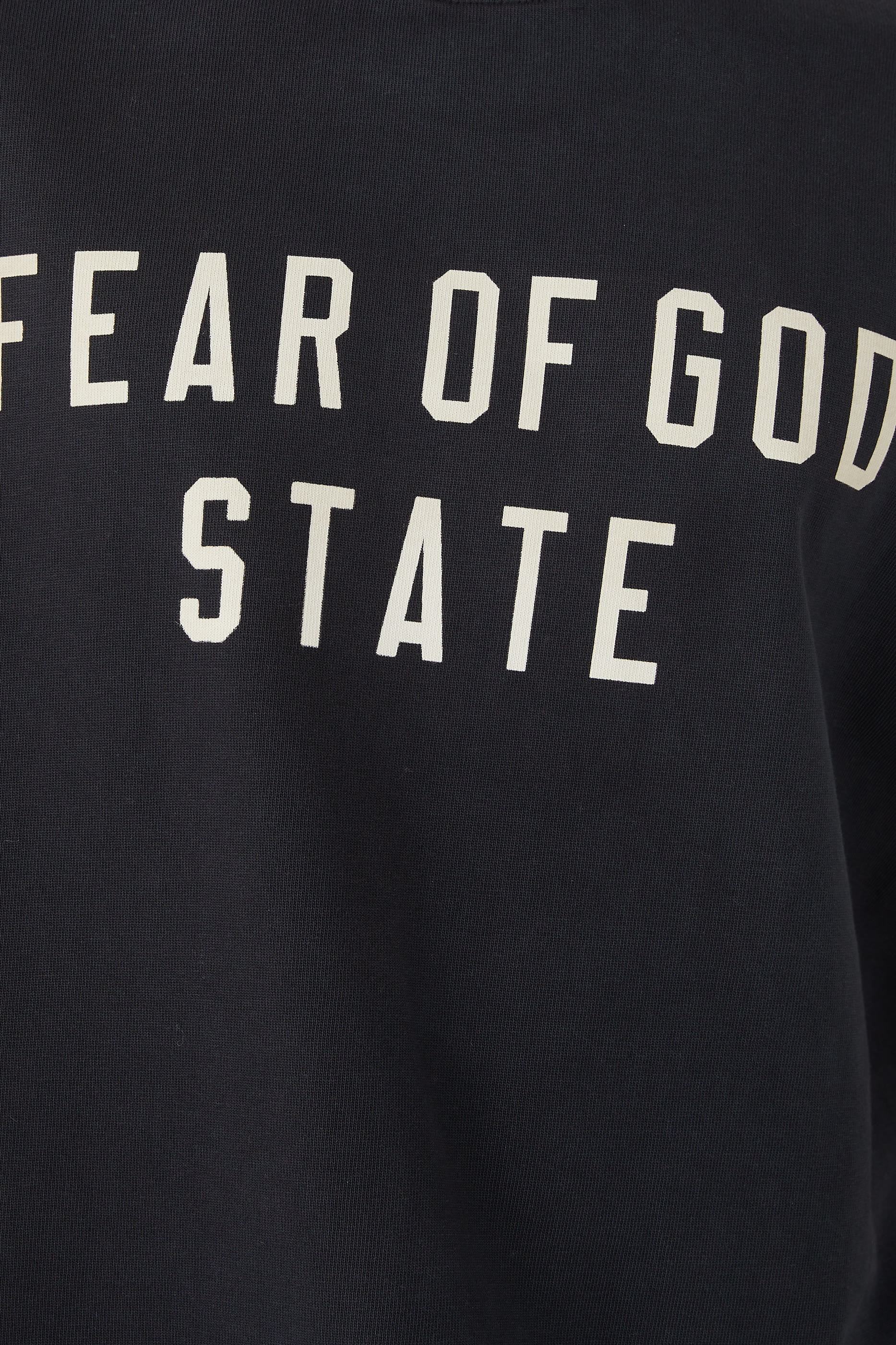 تيشيرت بياقة ضيقة قطن ثقيل