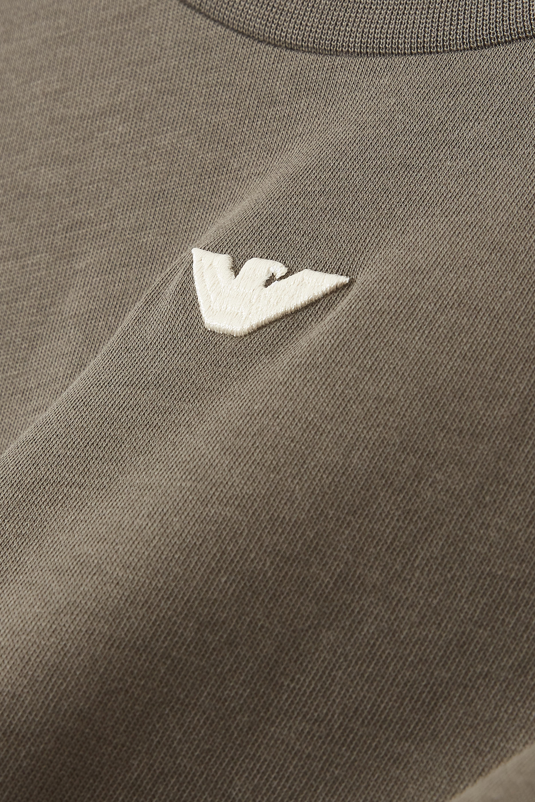 تيشيرت بشريط بشعار الماركة صغير للأطفال