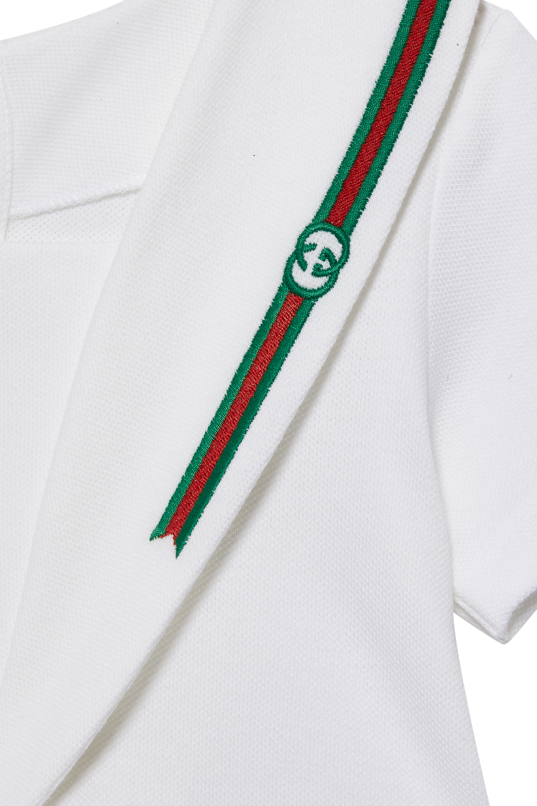 فستان قطن مزين بعقدة