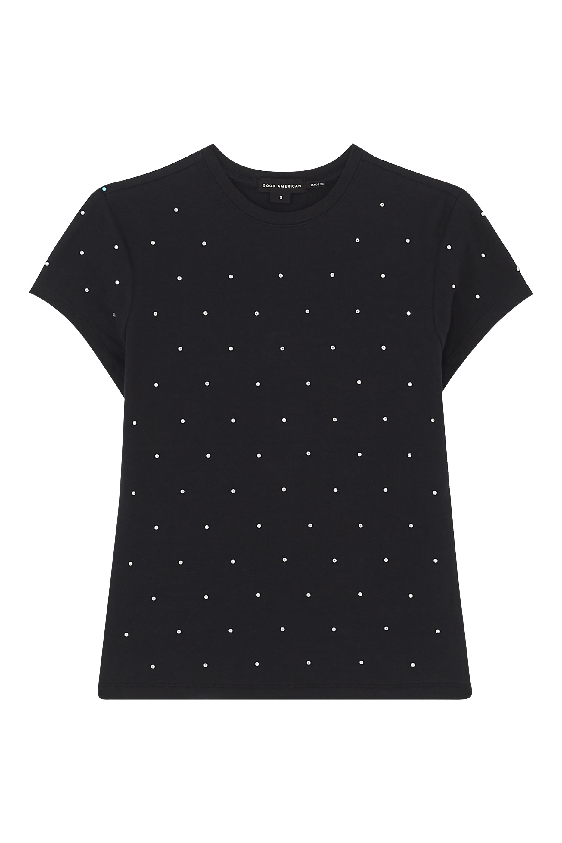 تيشيرت بايبي مرصع بالكريستال