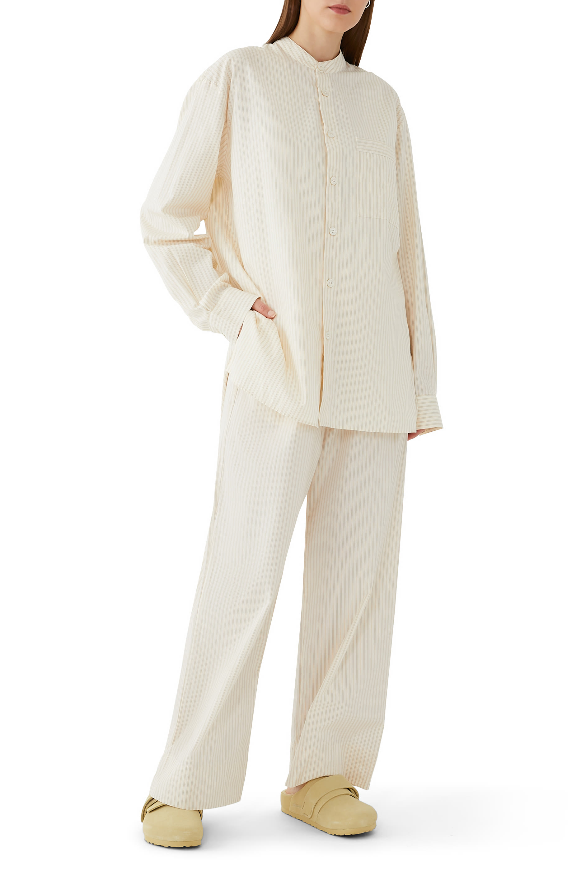 حذاء مفتوح من الخلف ناغويا تيكلا شمواه وفرو