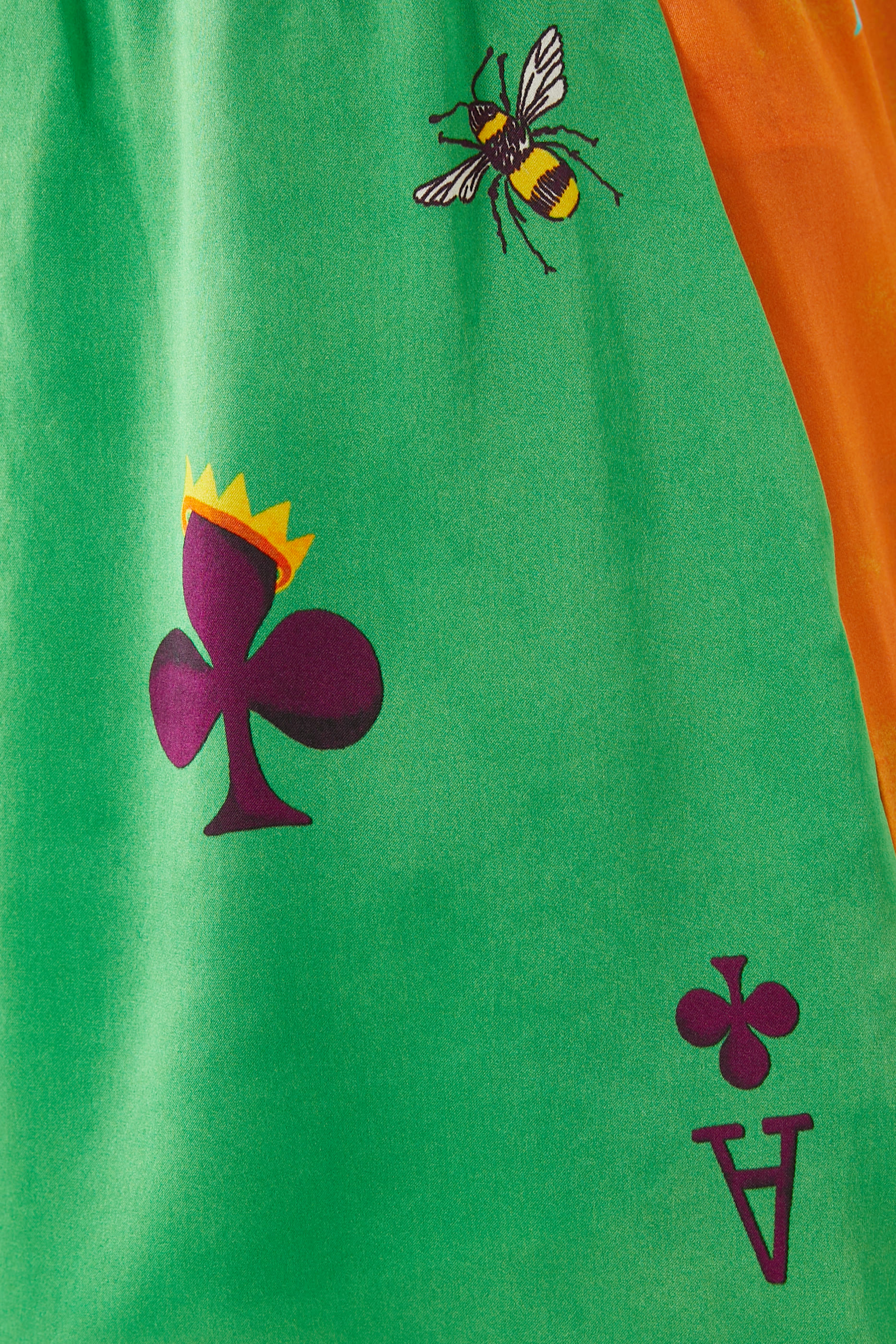 شورت رومي حرير بطبعات