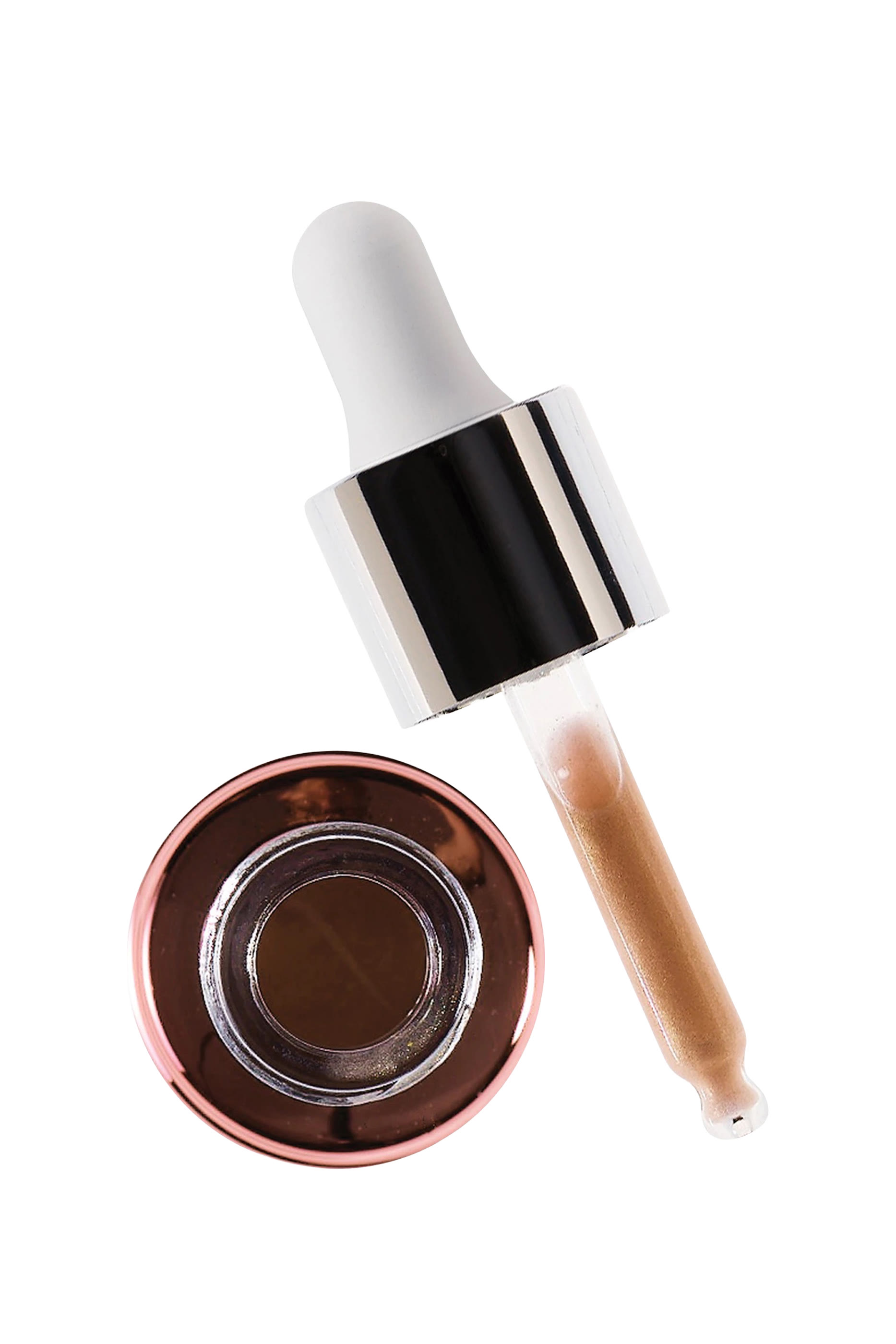 مستحضر معزز لإشراق البشرة بالذهب الوردي