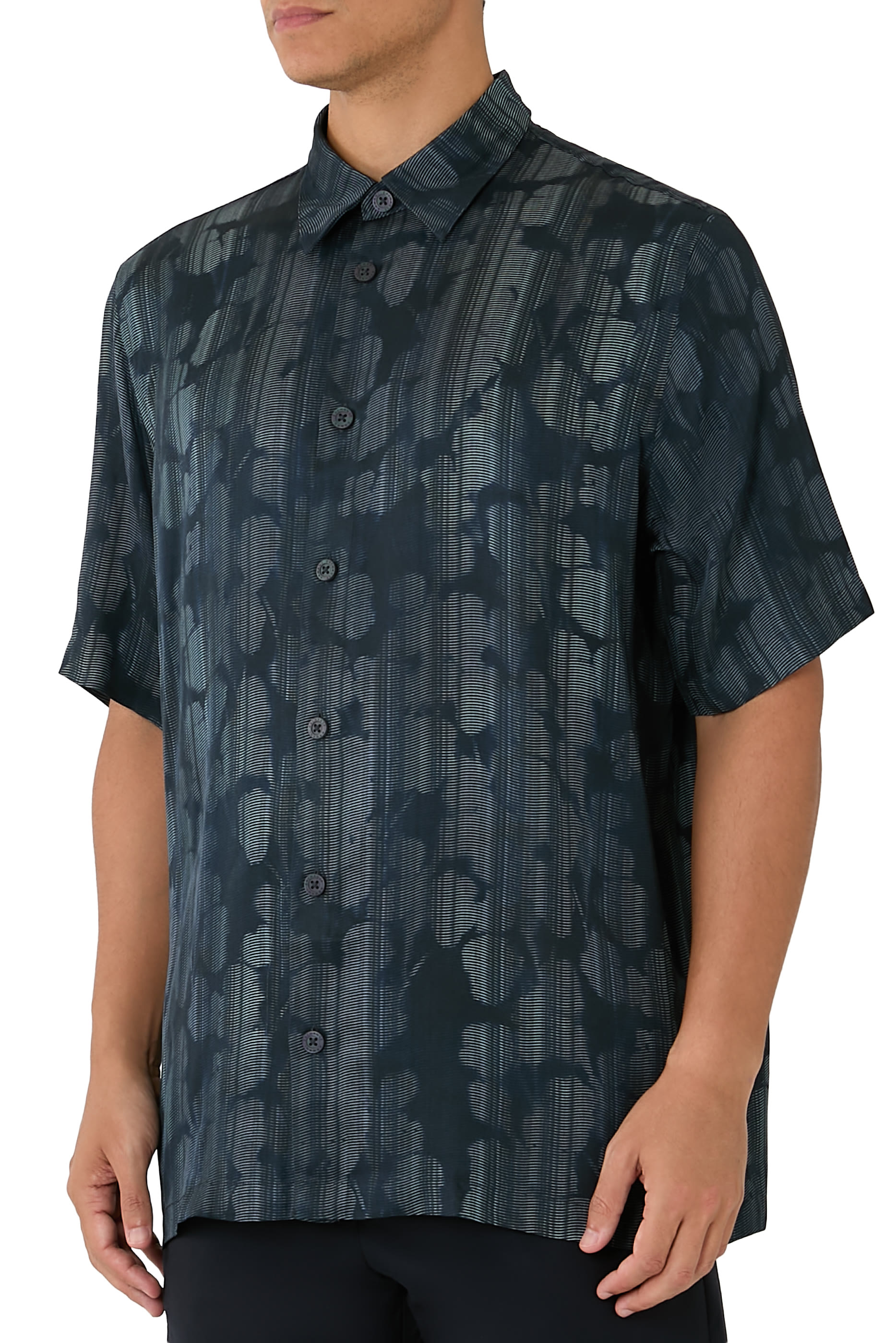 قميص تويل وفيسكوز