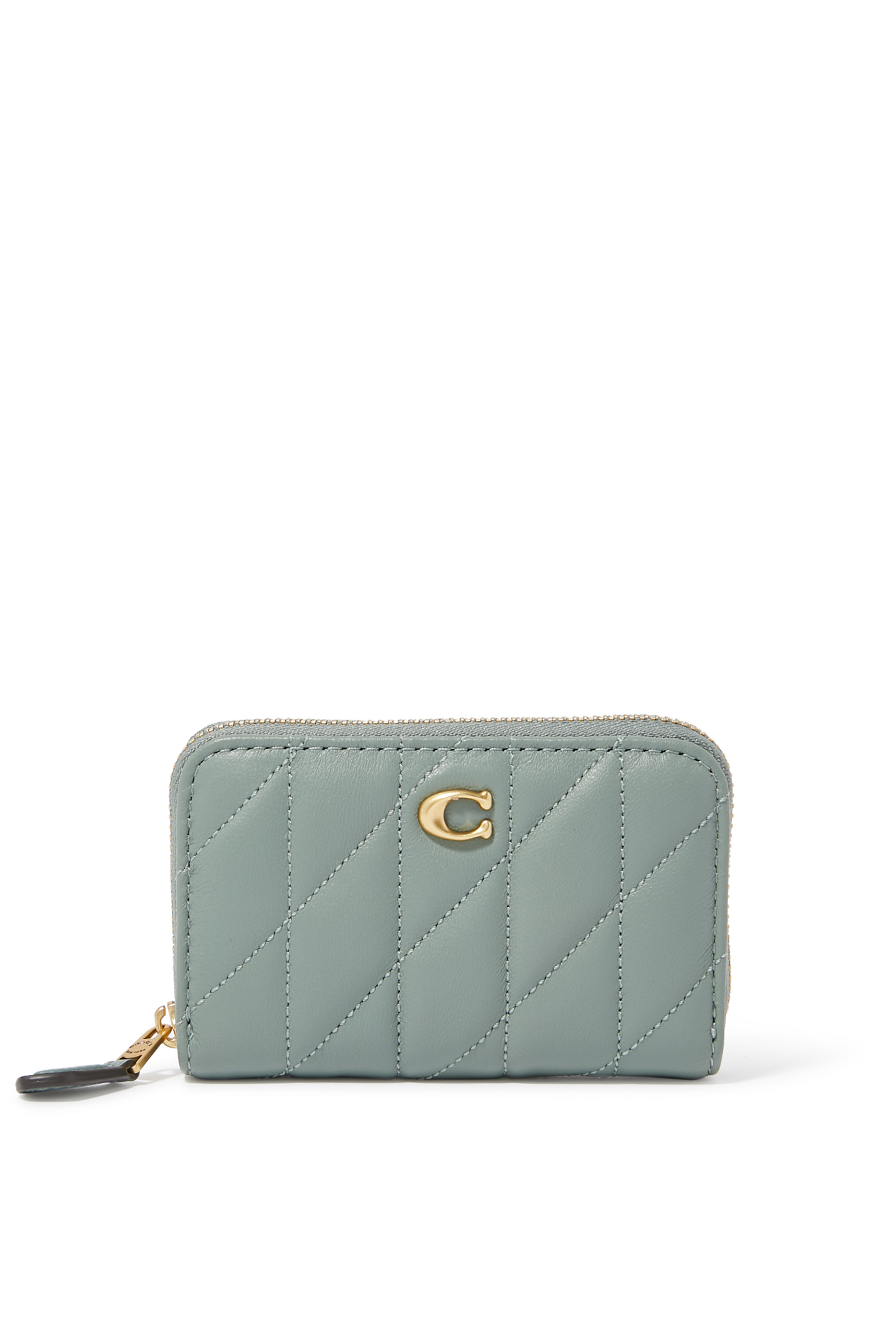 محفظة بسحاب جلد