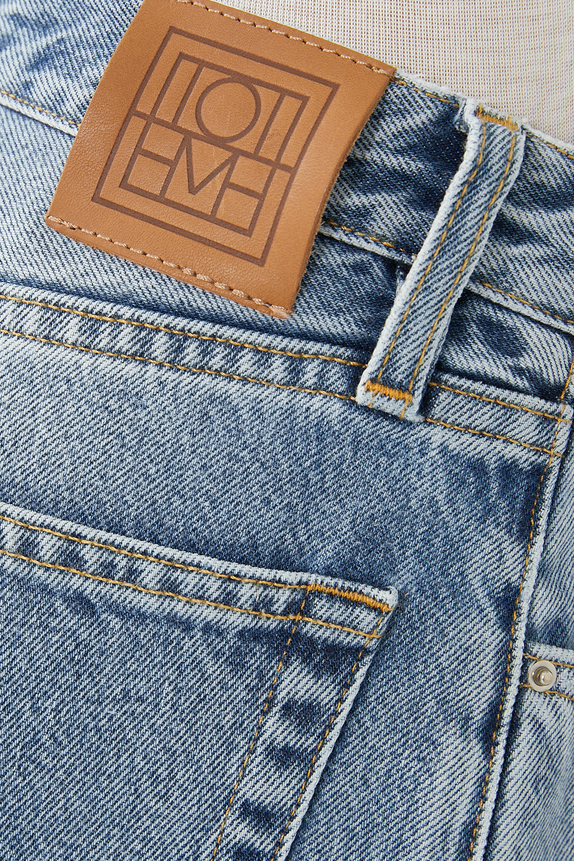 بنطال دنيم توسيتد سيم