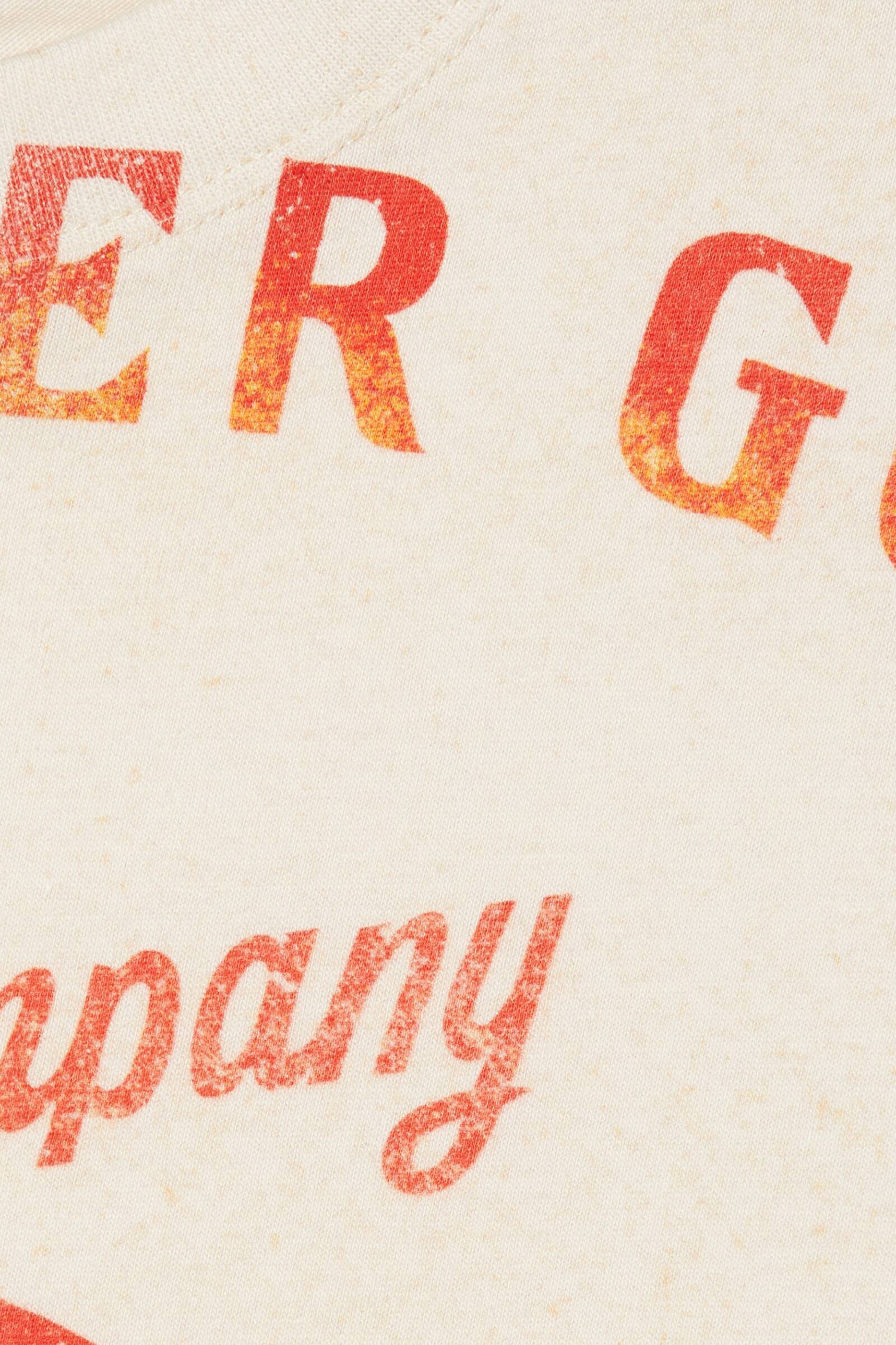 تي شيرت قطن بطبعة نمر